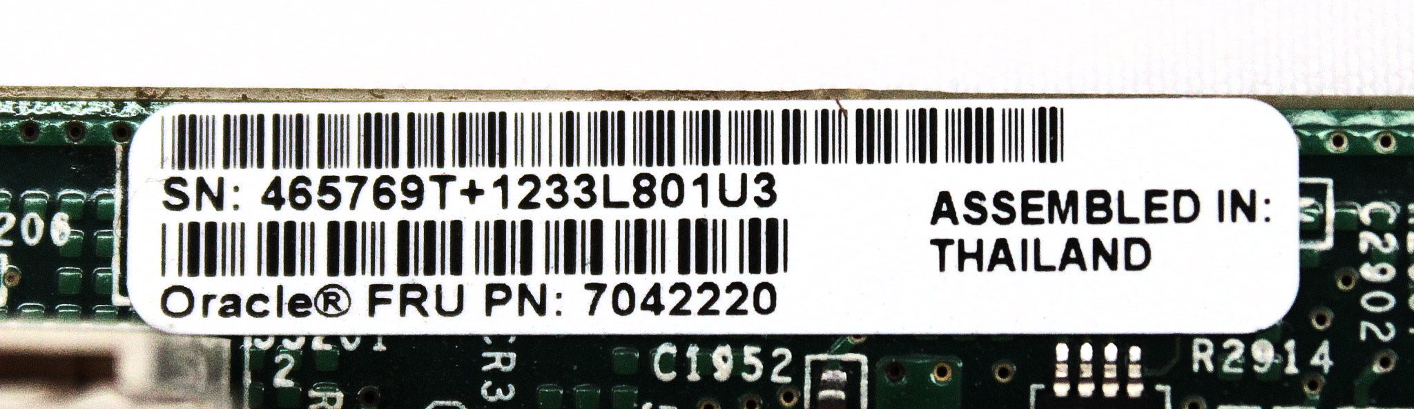 Oracle 7042220 2.85GHZ 4C SYSTEM BOARD