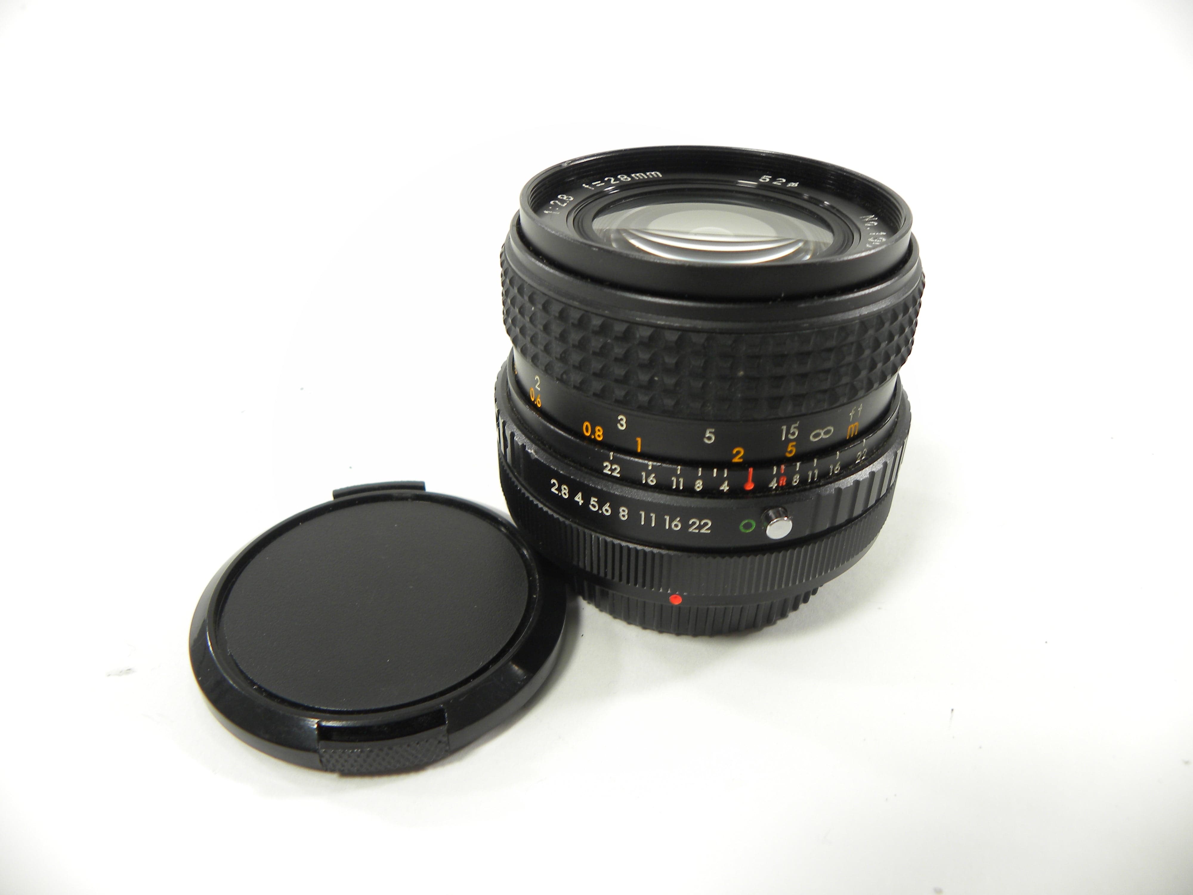 OSAWA MC 28mm f2.8 Canon FD Mount