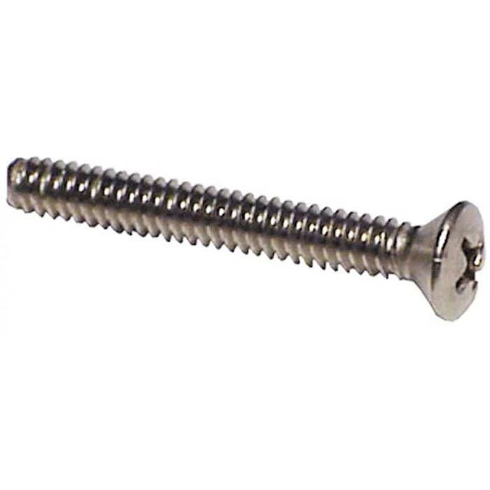 Seachoice MP0846SC Phillips Machine Screws, Oval Head, 10-24 x 3/4"
