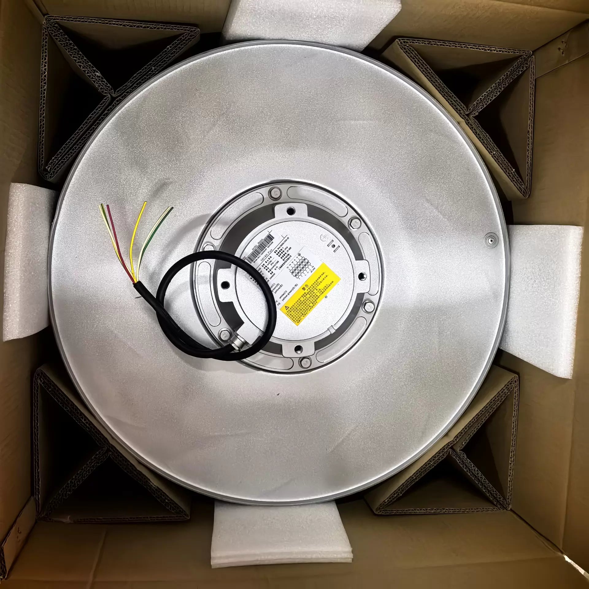 SHIRO RHA560D4.155A-3K Centrifugal fan 3~400V 2850W 5.1A 1370rpm