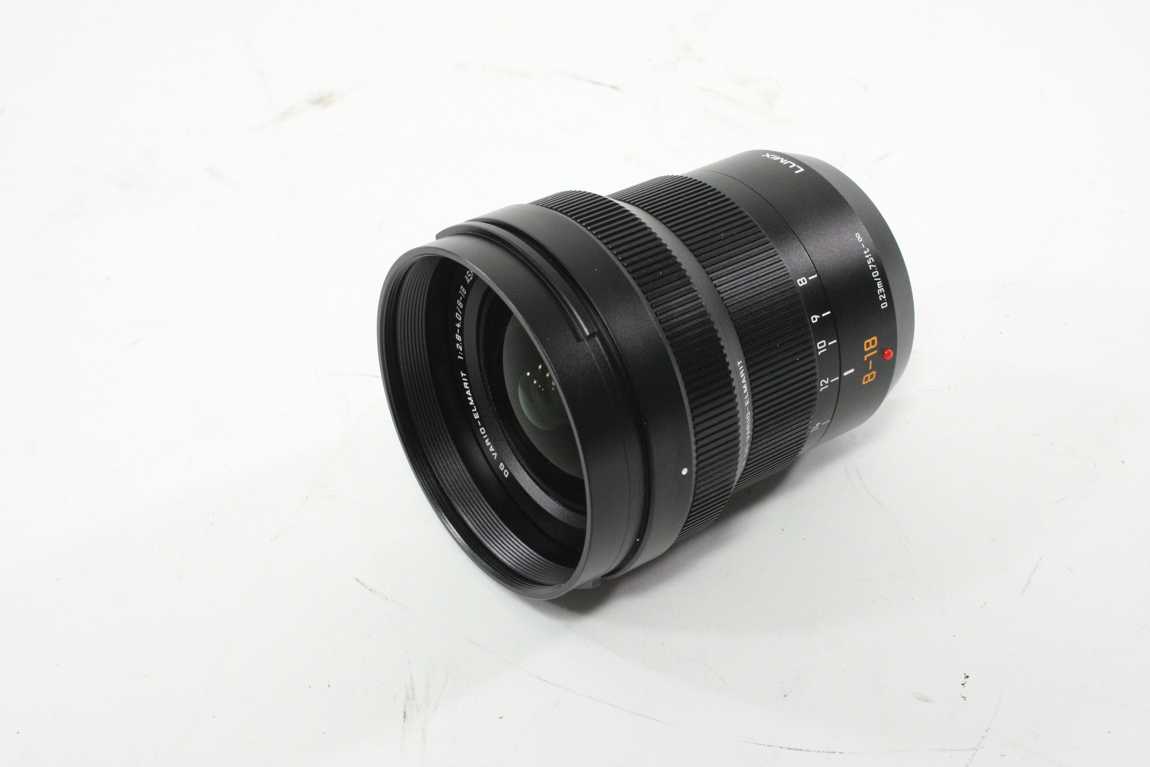 Panasonic Leica 8-18mm f/2.8-4.0 DG Vario Elmarit Lens for Micro 4/3 Mount