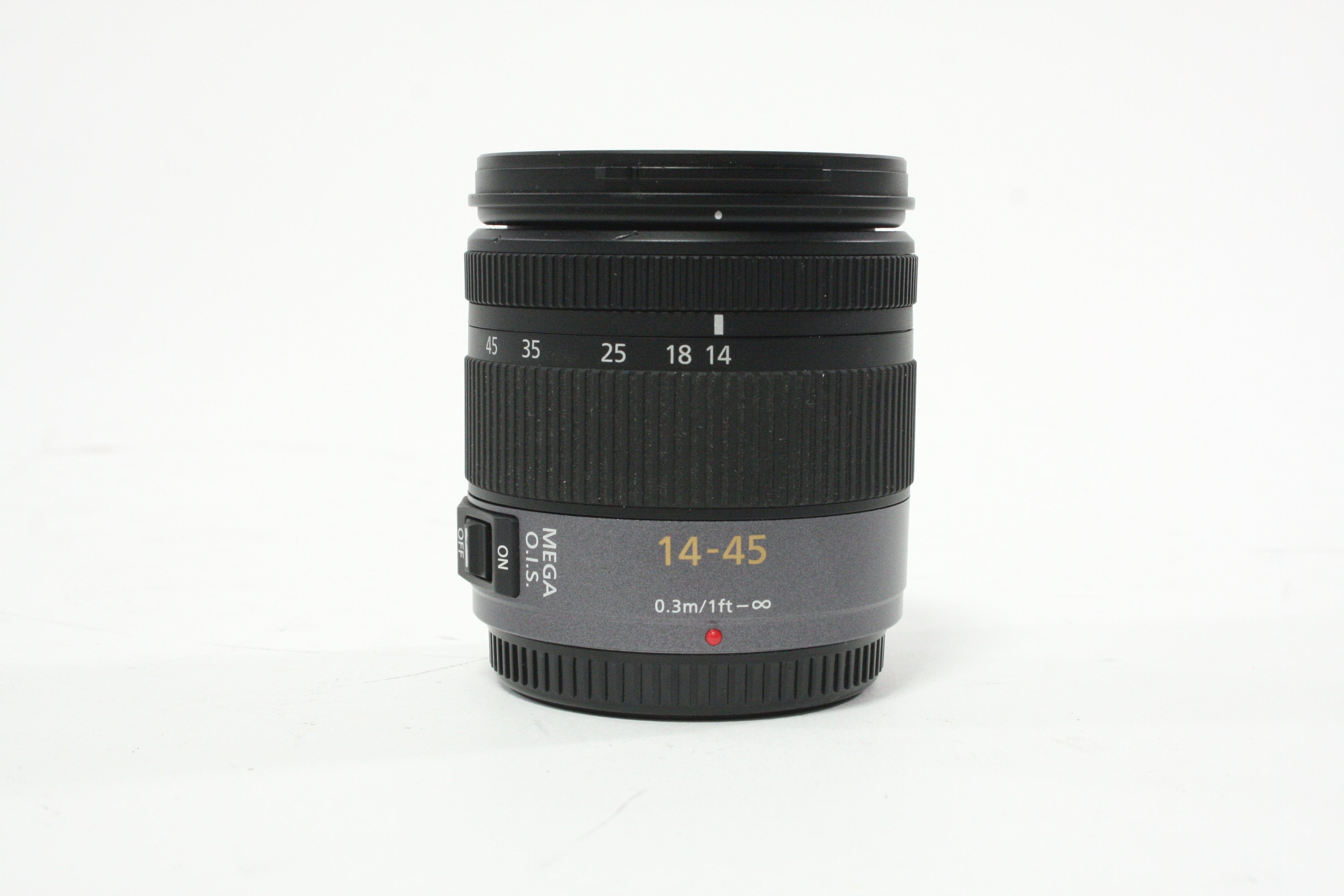 Panasonic Lumix 14-45mm f/3.5-5.6 Asph G Vario Mega O.I.S. Lens for Micro 4/3 Mount