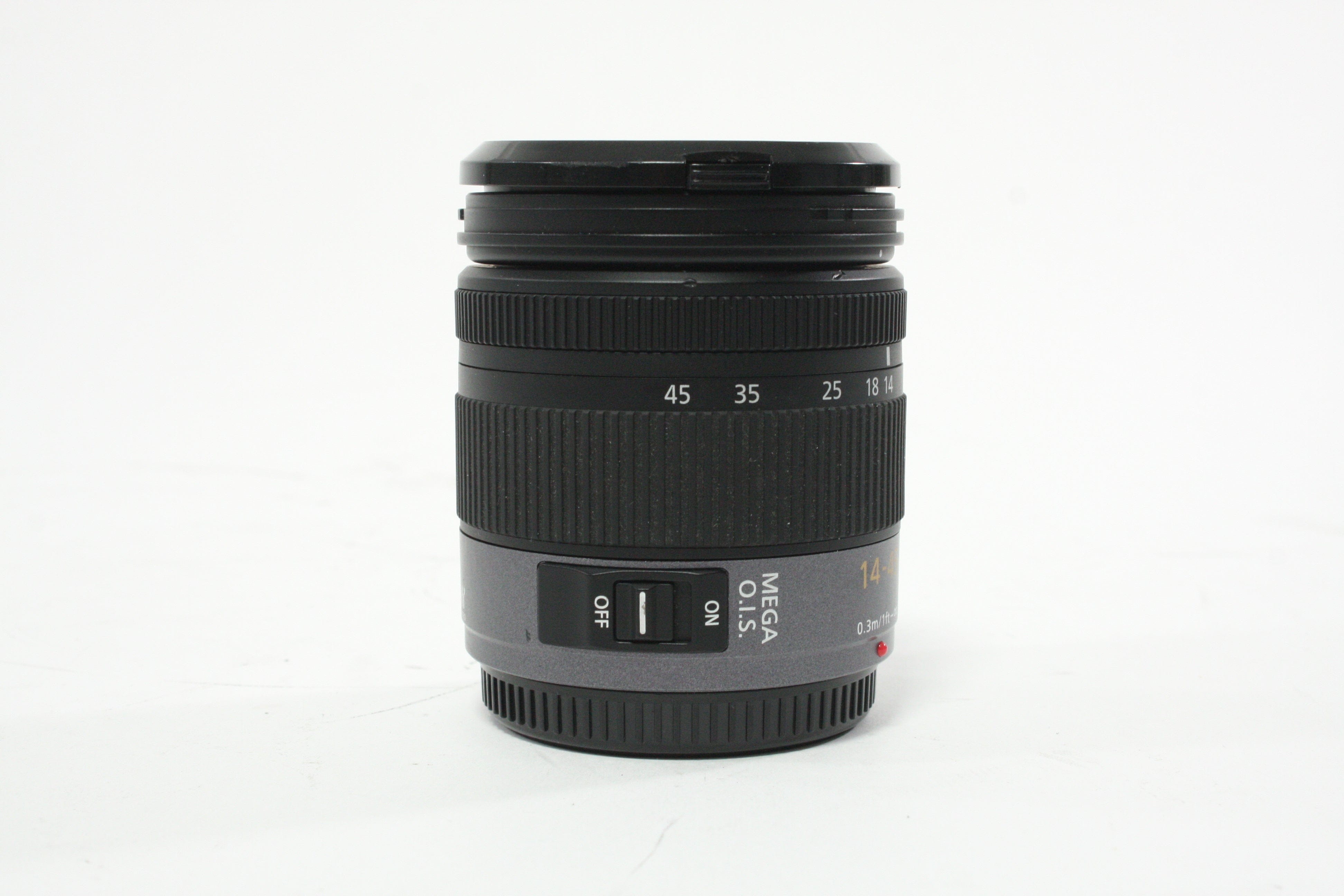 Panasonic Lumix 14-45mm f/3.5-5.6 Asph G Vario Mega O.I.S. Lens for Micro 4/3 Mount