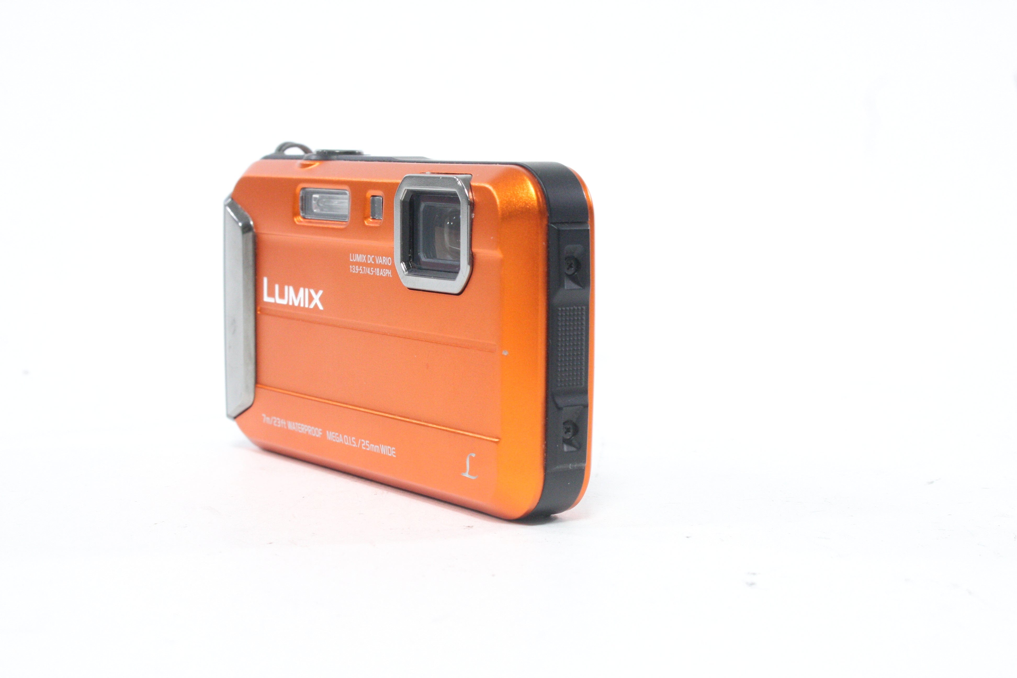 Panasonic Lumix DMC-TS25 Waterproof Digital Camera 8x Zoom 16.1mp (Orange)