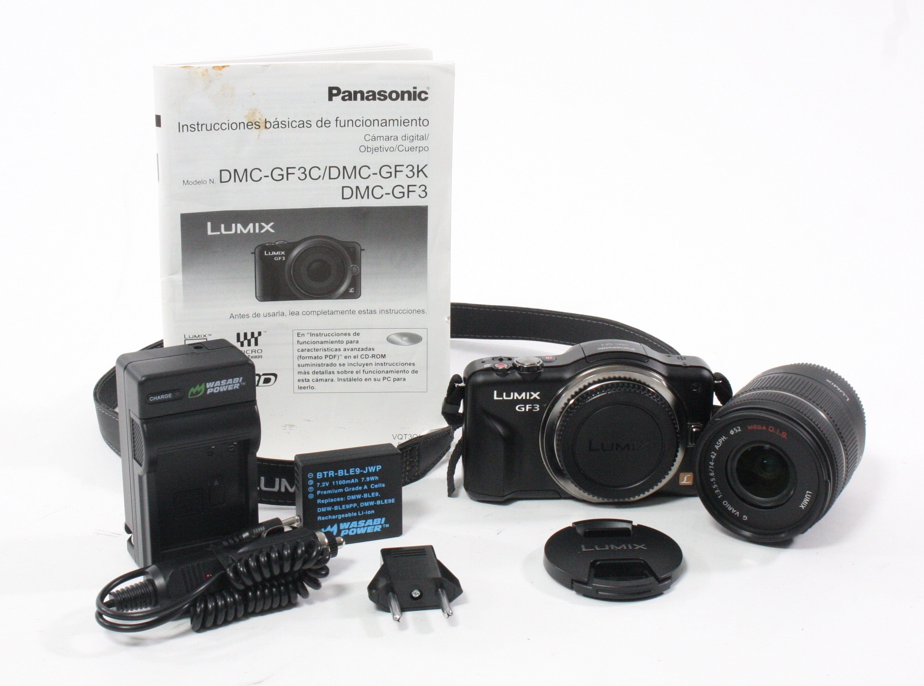 Panasonic Lumix GF3 Digital Mirrorless Camera with 14-42mmf/3.5-5.6 Lens