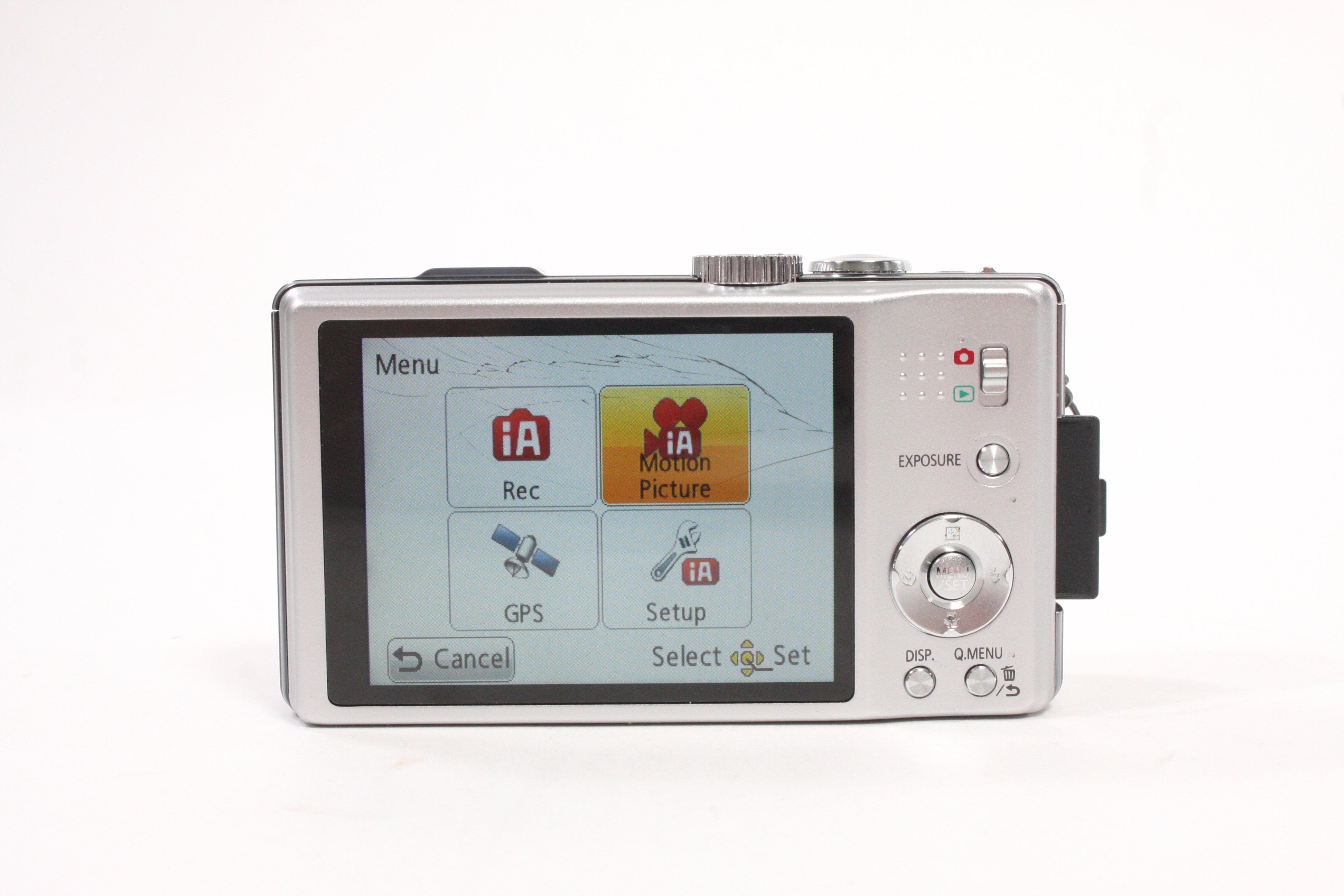 Panasonic Lumix ZS10 Digital Point-and-Shoot Camera 16x Zoom 14.1mp