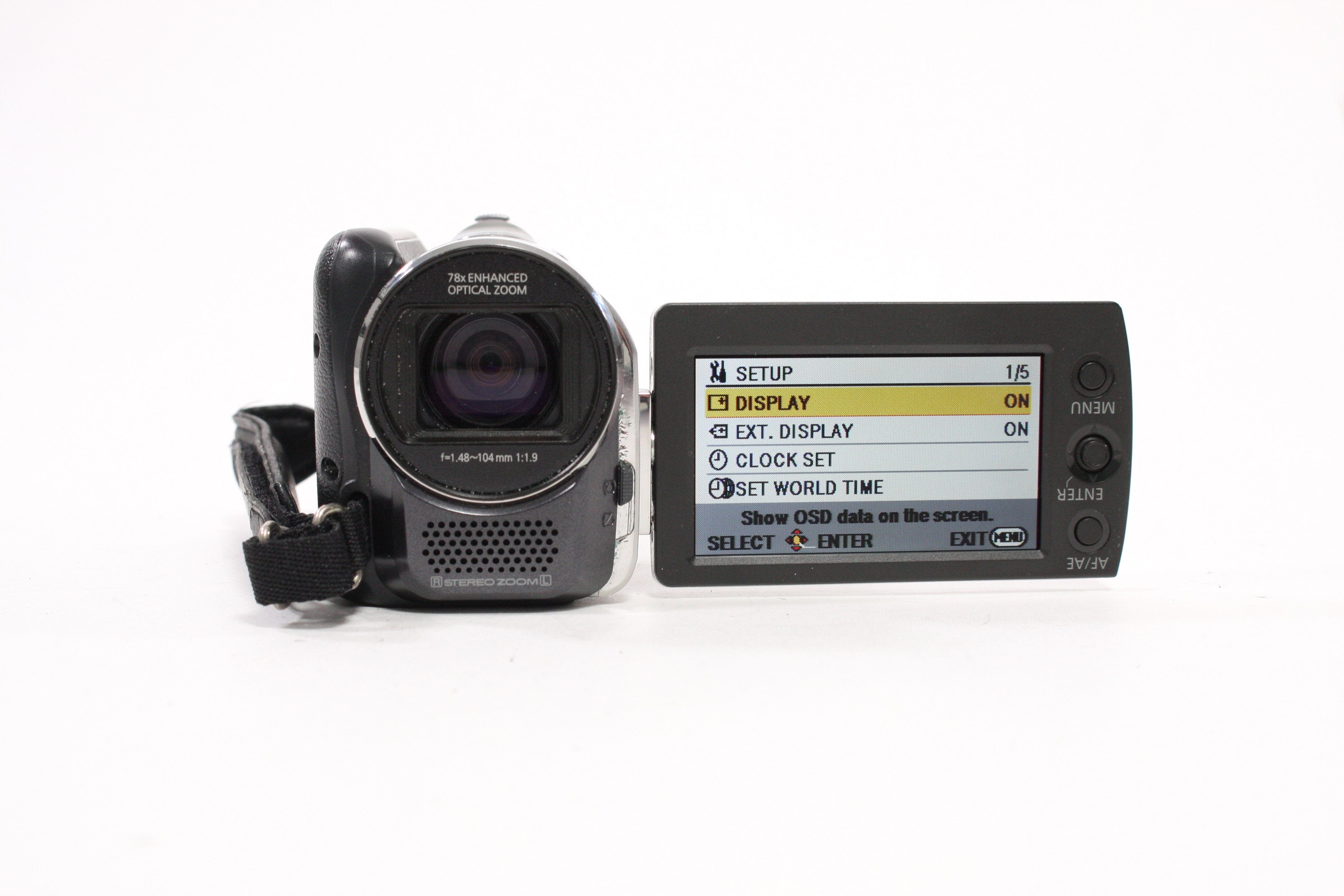 Panasonic SDR-H85 Camcorder