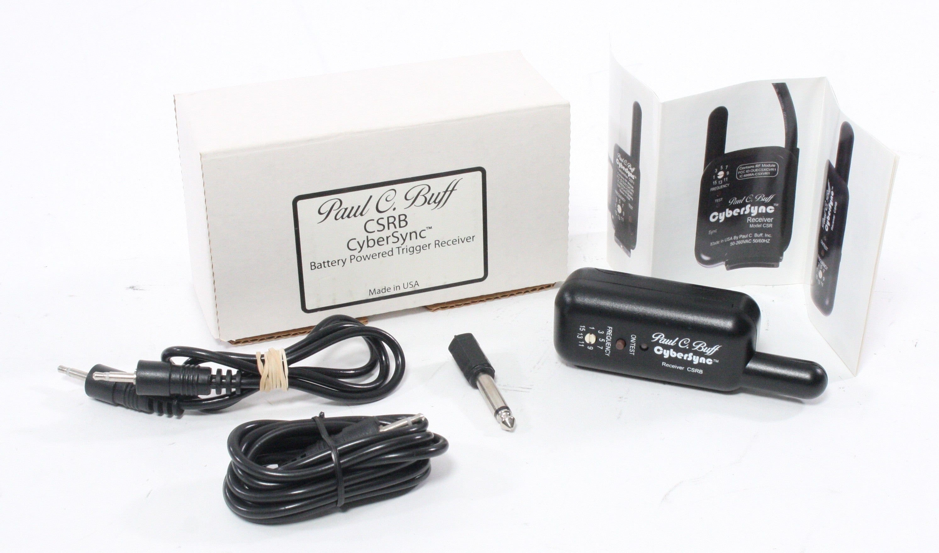 Paul C. Buff CyberSync Battery Powered Trigger Receiver CSRB 20-40
