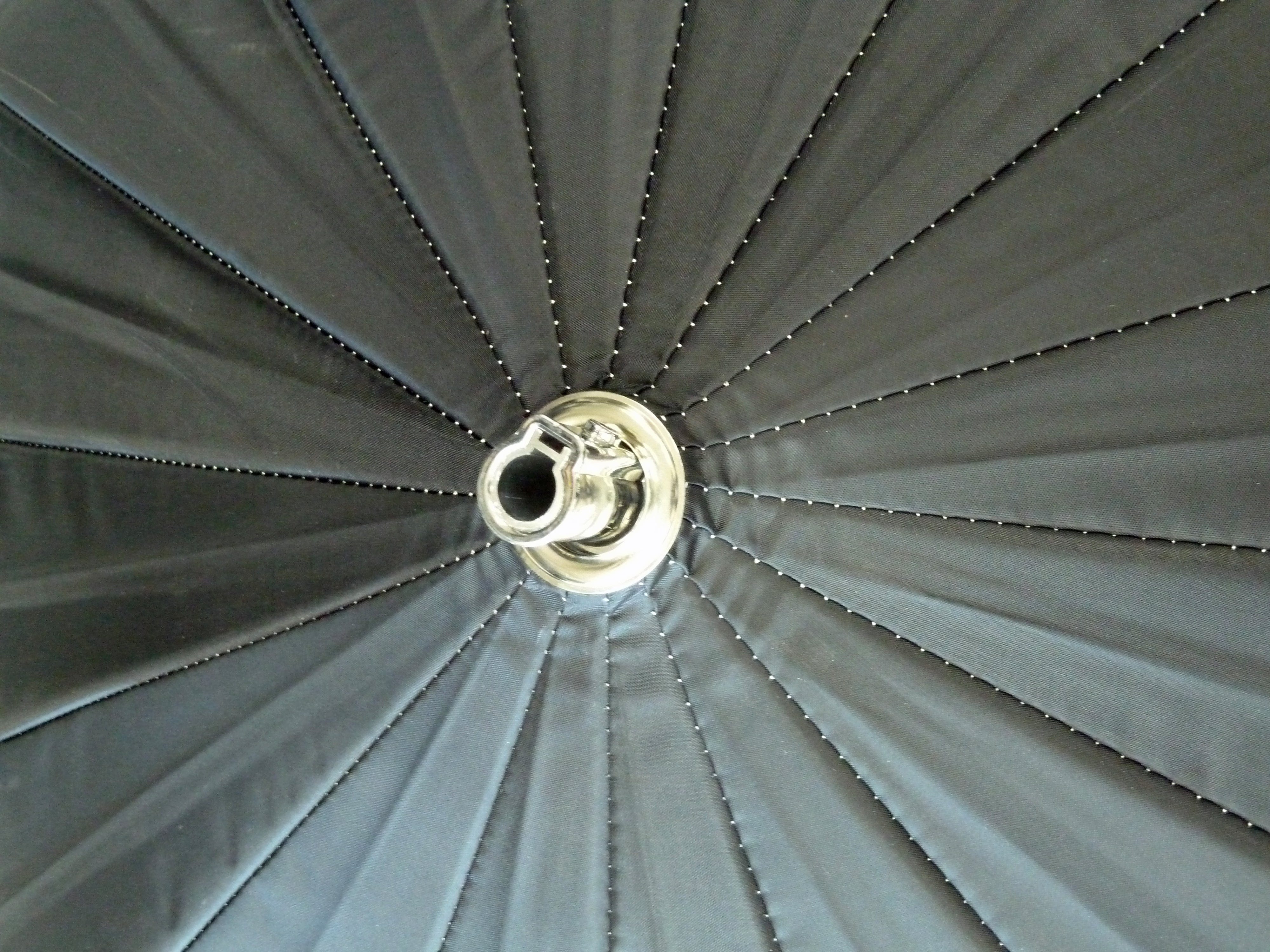 Paul C. Buff PLM 64 Soft Silver Umbrella with diffusion fabric , Strobe holder and Black Spill