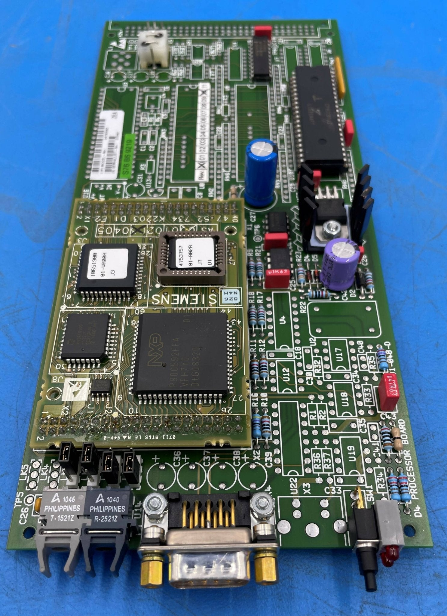 PC ASS'Y COOLER PROCESSOR RCA SPACE W/D4 (04763582/4762582 SIEMENS