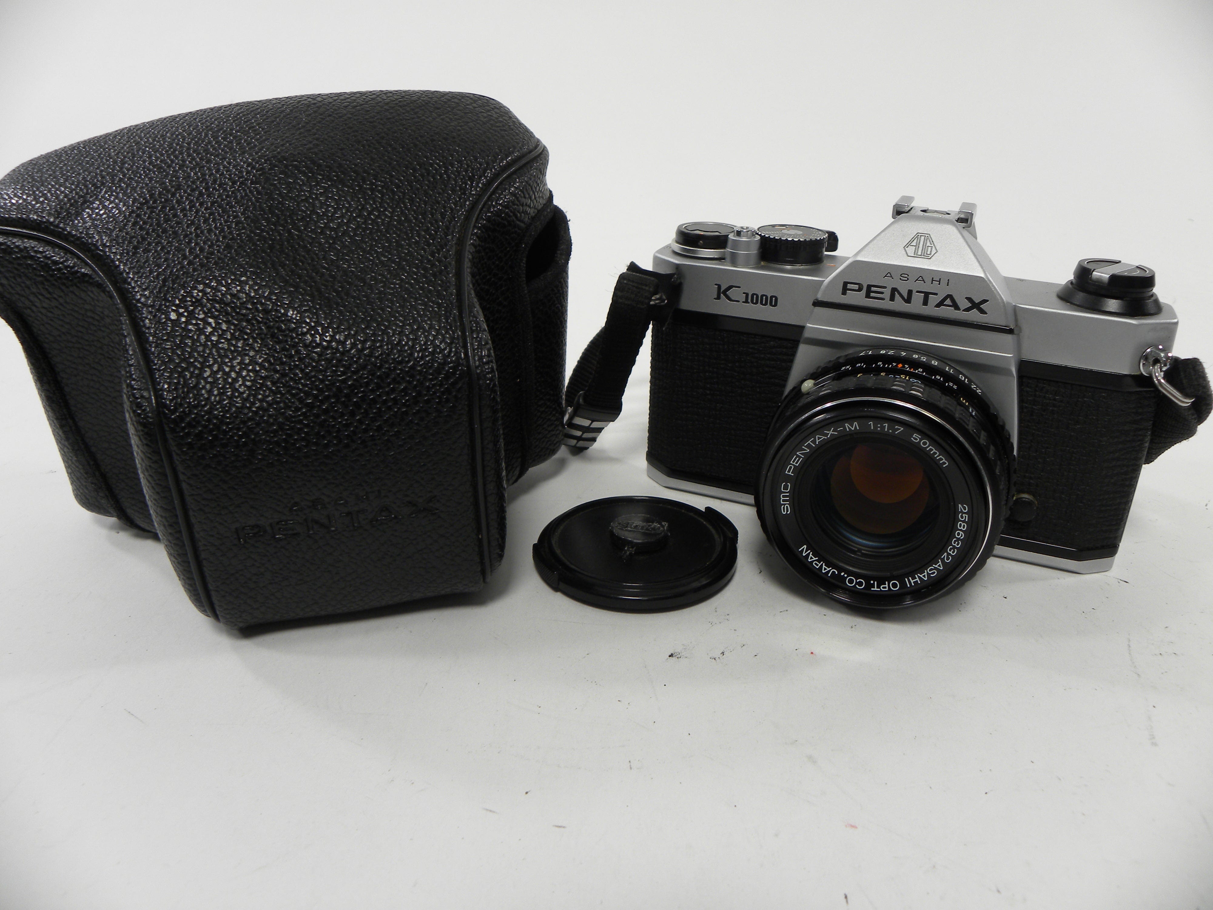 Pentax K-1000 35mm SLR w/SMC Pentax-M 50mm f1.7