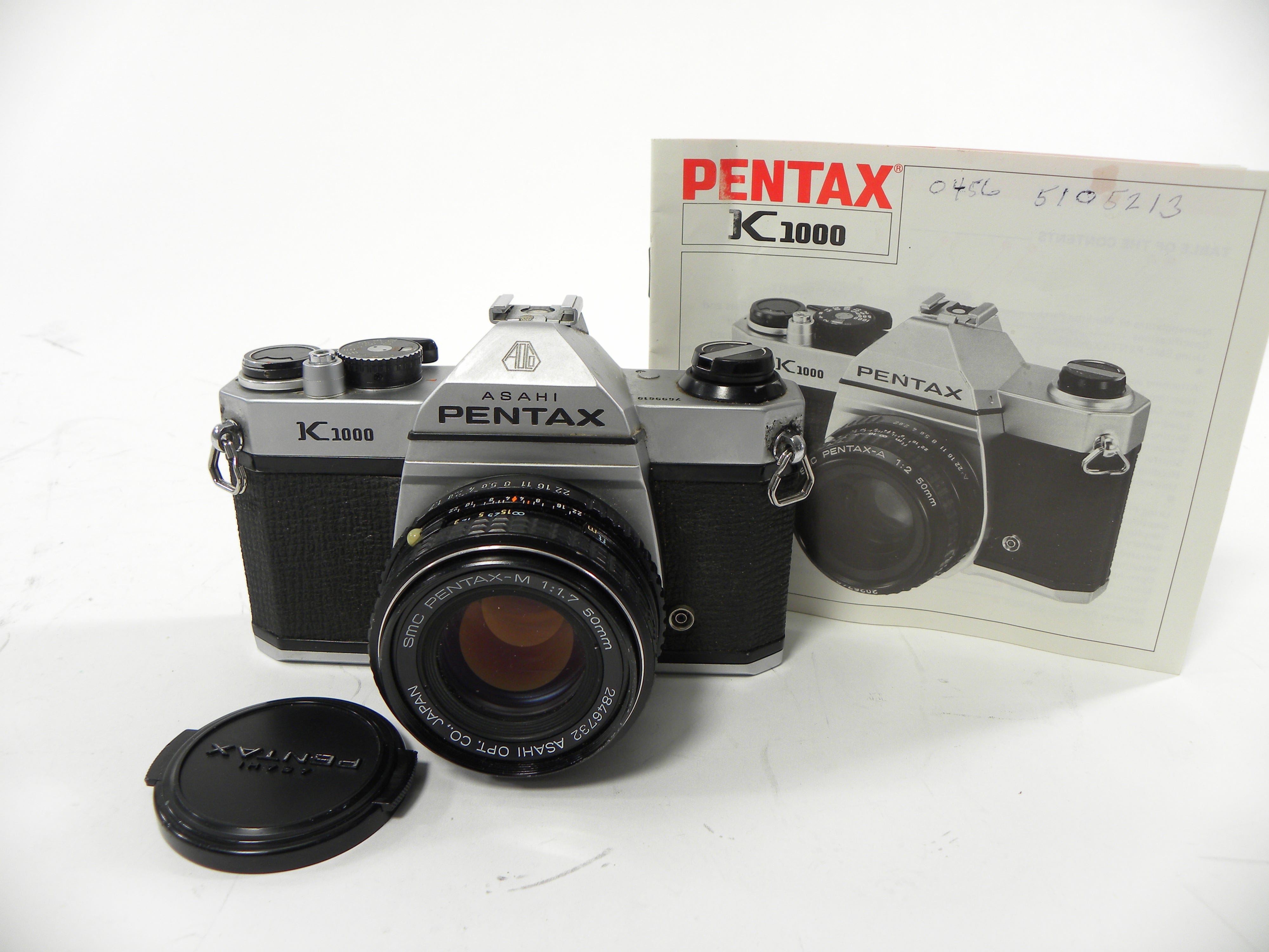 Pentax K-1000 35mm SLR w/SMC Pentax-M 50mm f1.7