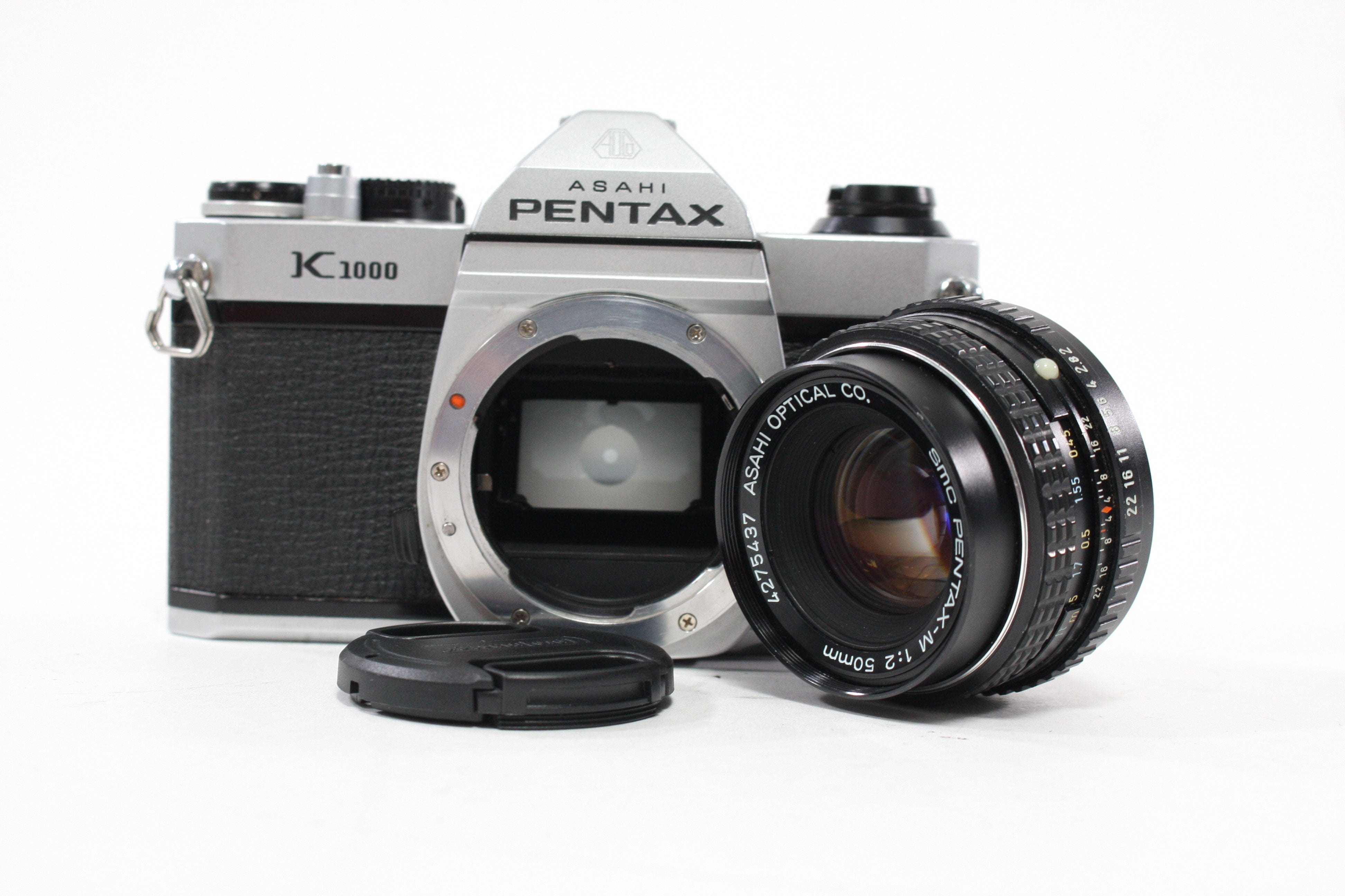 Pentax K1000 35mm SLR Camera with 50mm f/2 Lens