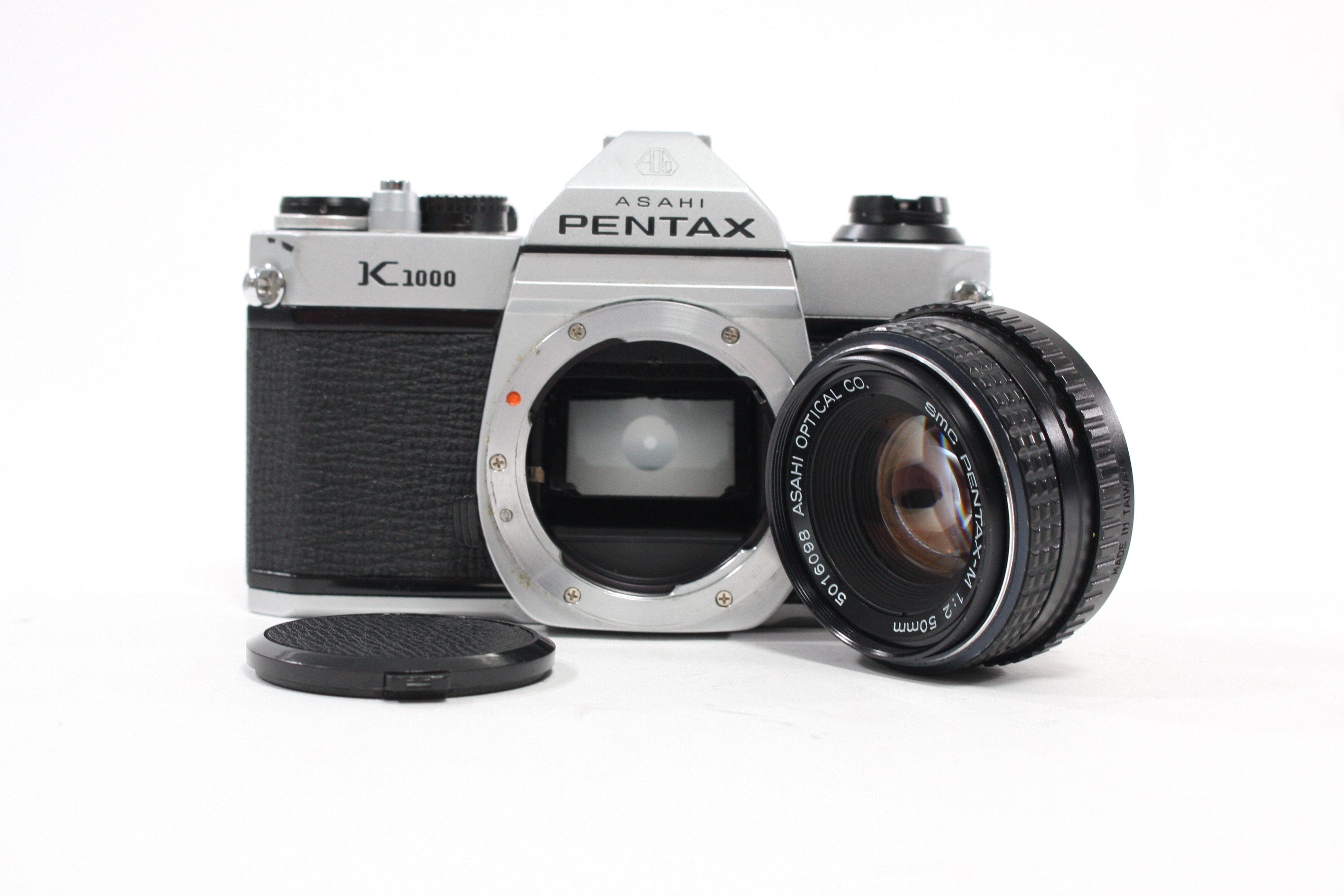 Pentax K1000 35mm SLR Camera with 50mm f/2 Lens