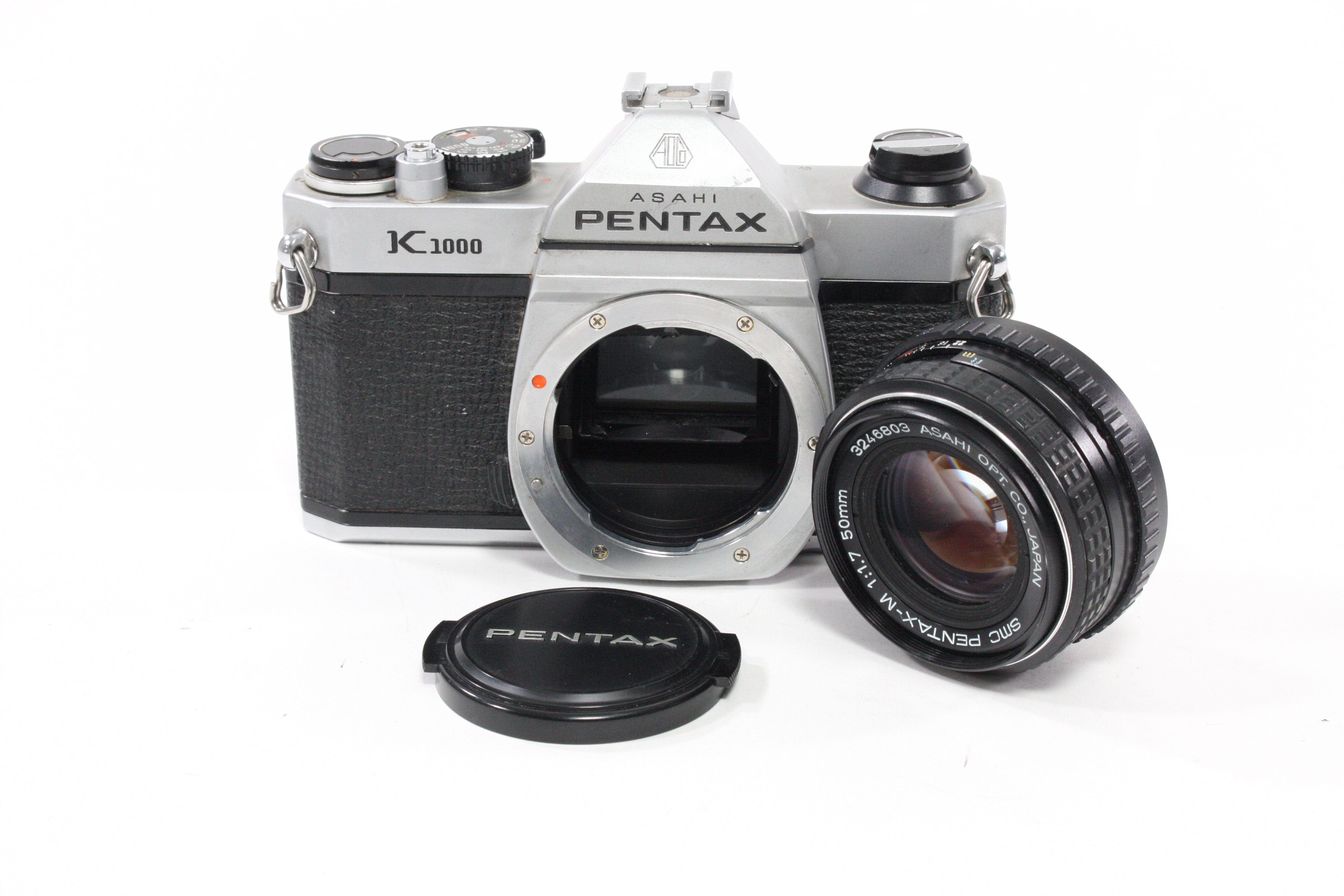 Pentax K1000 35mm SLR Camera with 50mm f/2 Lens
