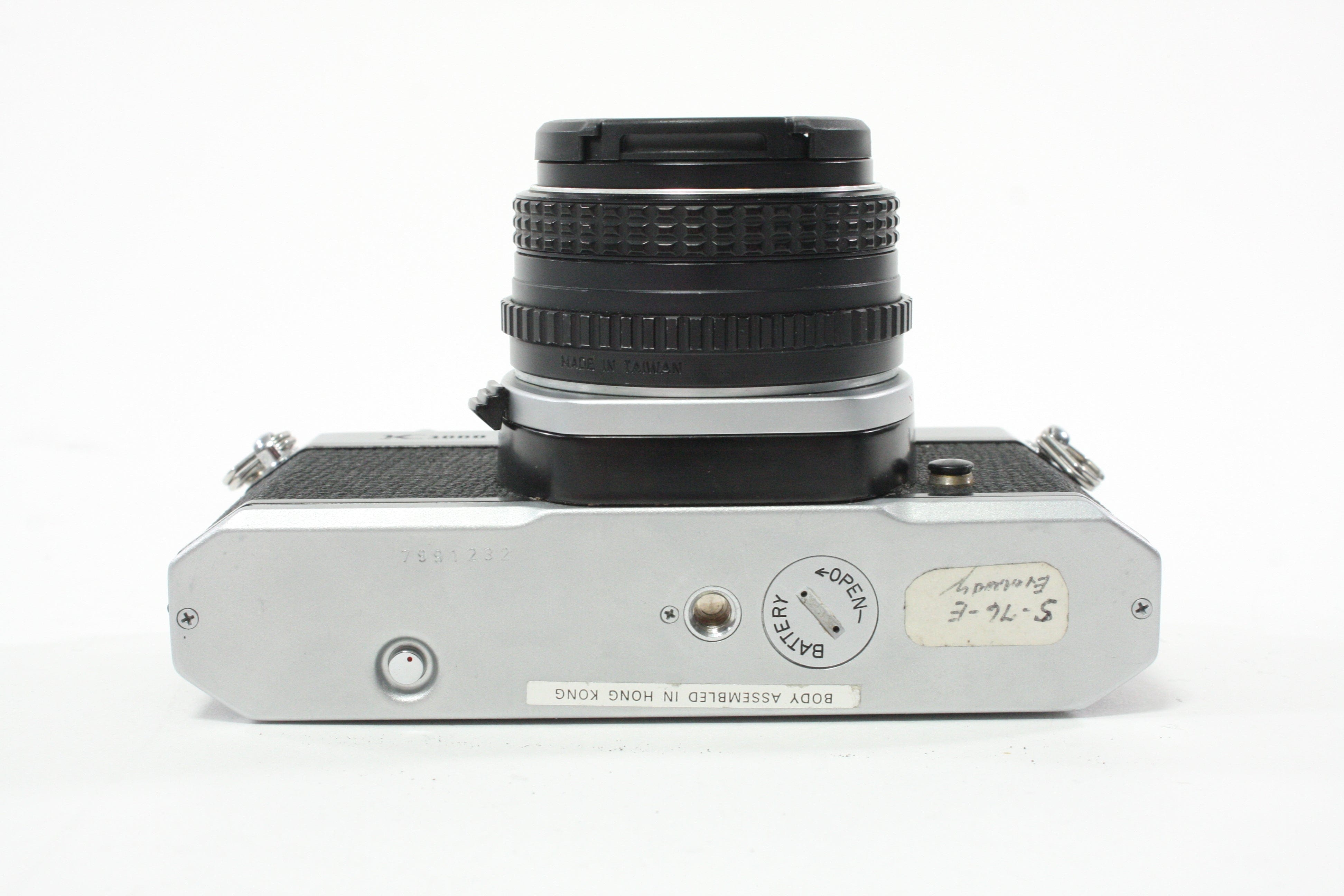 Pentax K1000 35mm SLR Camera with Pentax-M 50mm f/1.7 SMC Lens