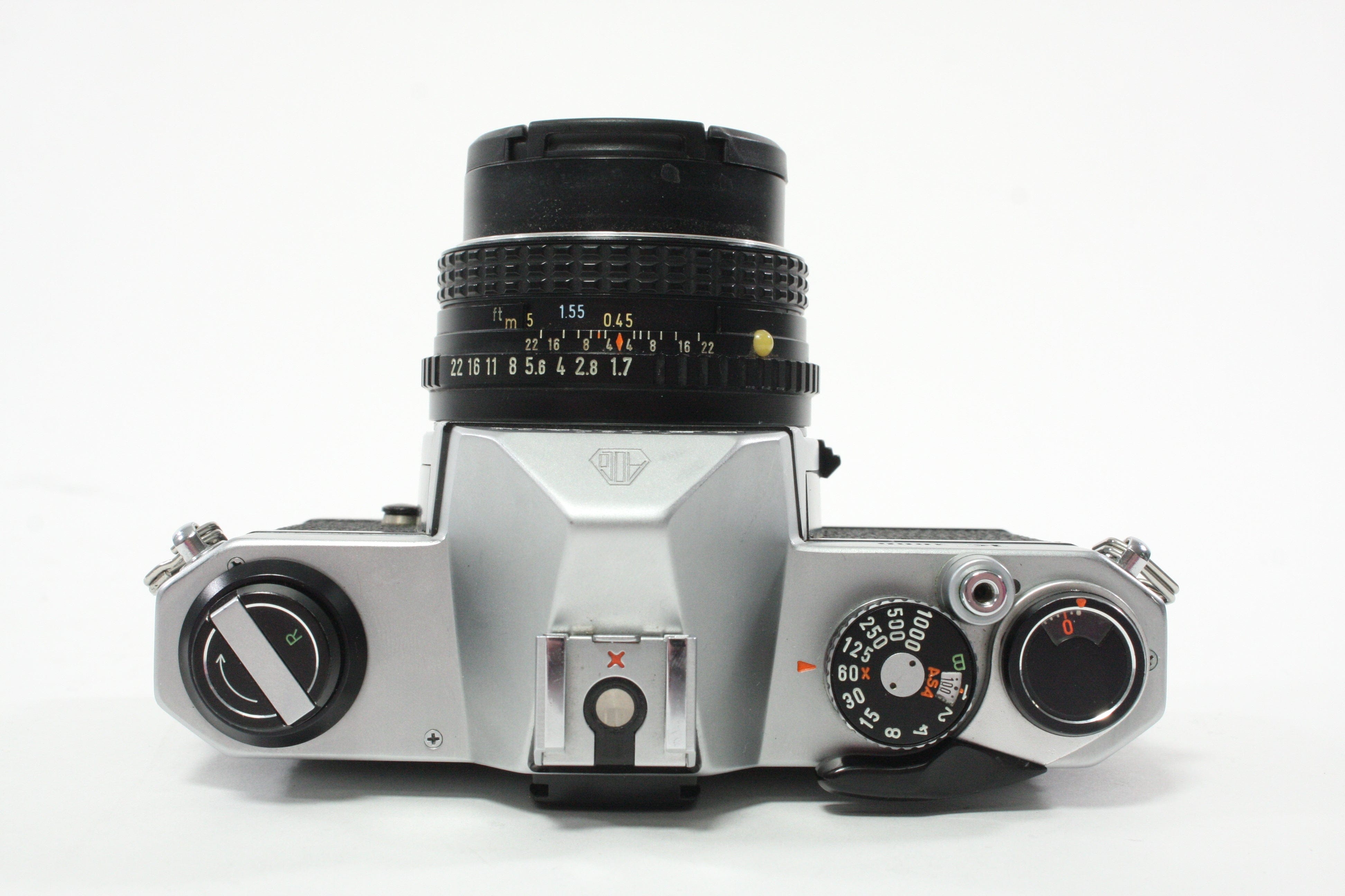 Pentax K1000 35mm SLR Camera with Pentax-M 50mm f/1.7 SMC Lens