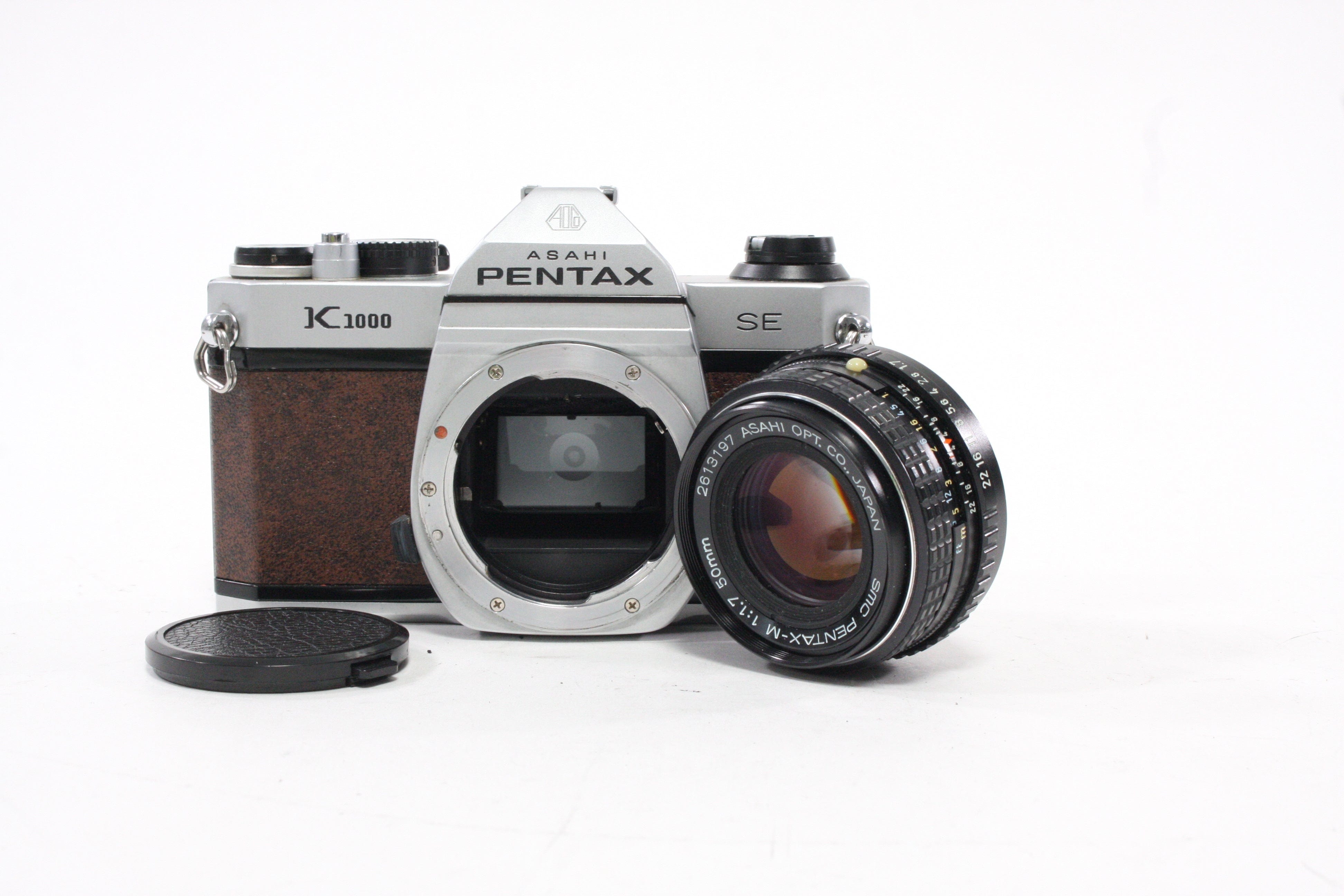 Pentax K1000 SE 35mm SLR Camera with 50mm f/1.7 Lens