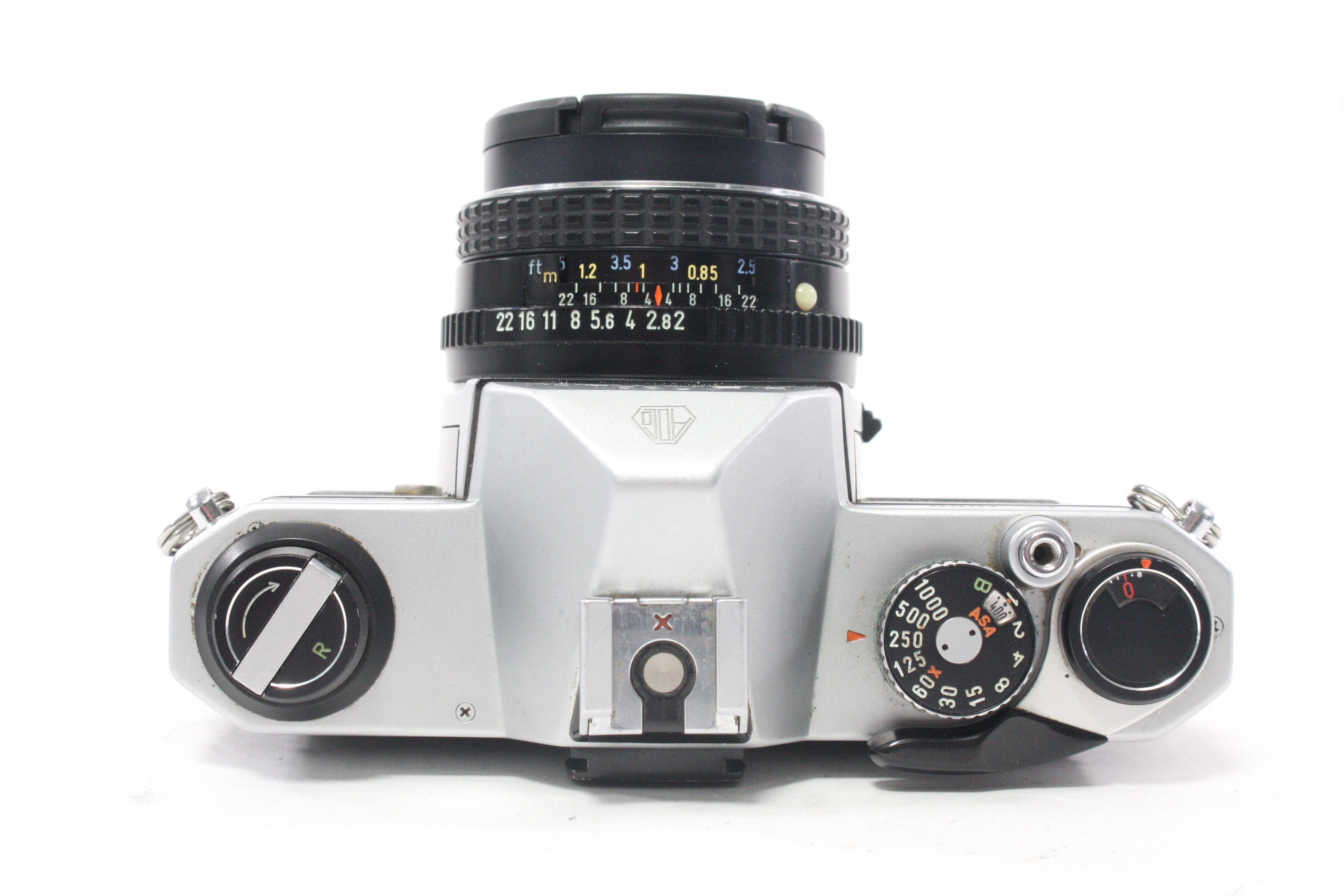 Pentax K1000 SLR Camera with 50mm f/2 Pentax-M SMC Lens