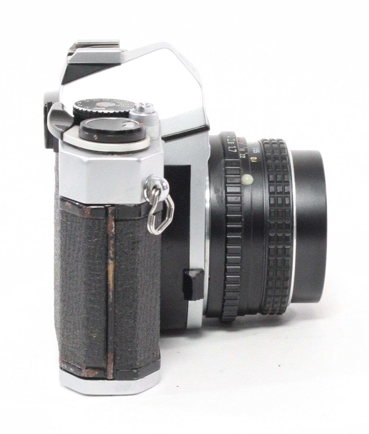 Pentax K1000 with 50mm f/1.7 lens