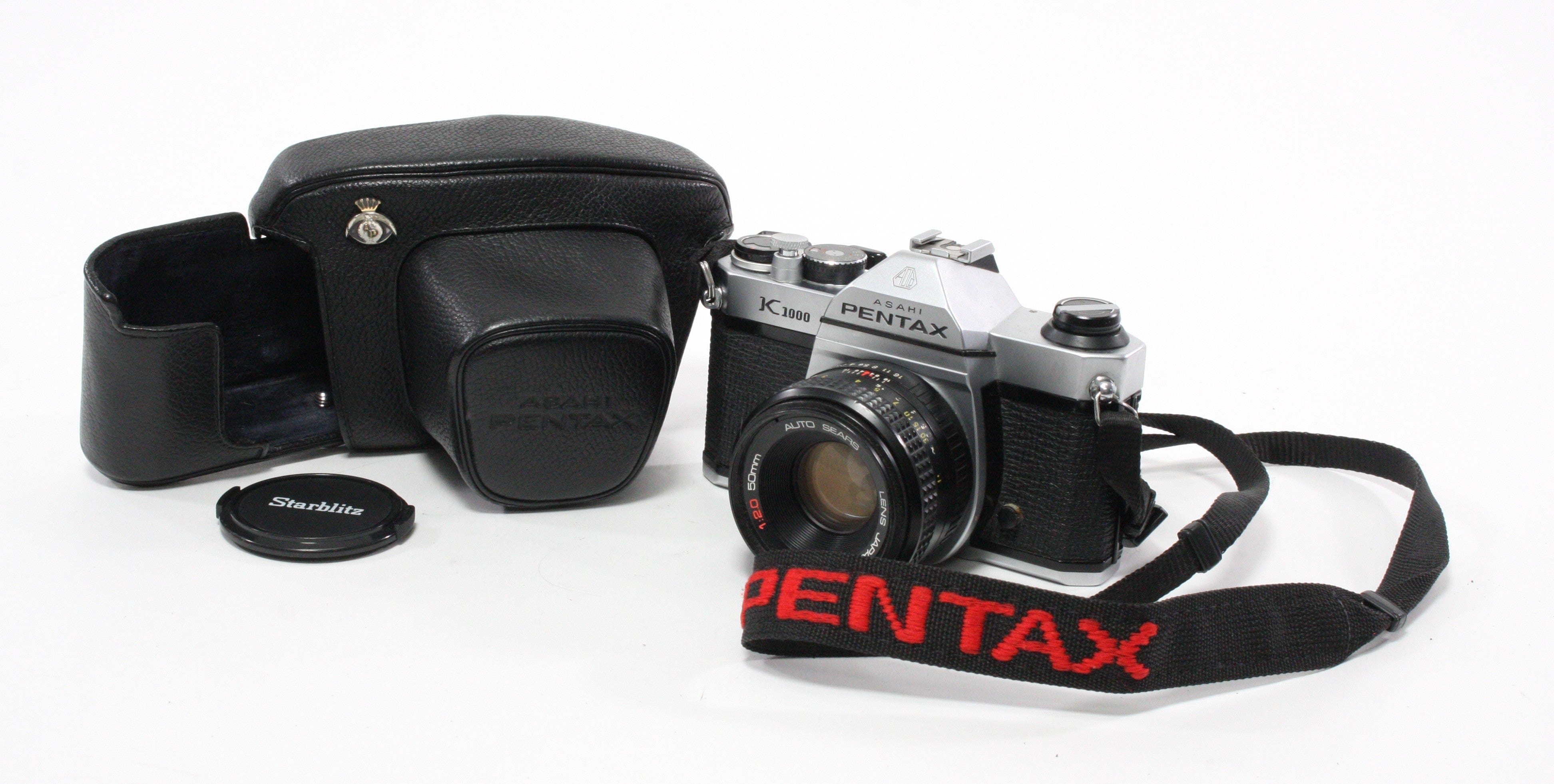 Pentax K1000 with Sears 50mm f/2 Lens