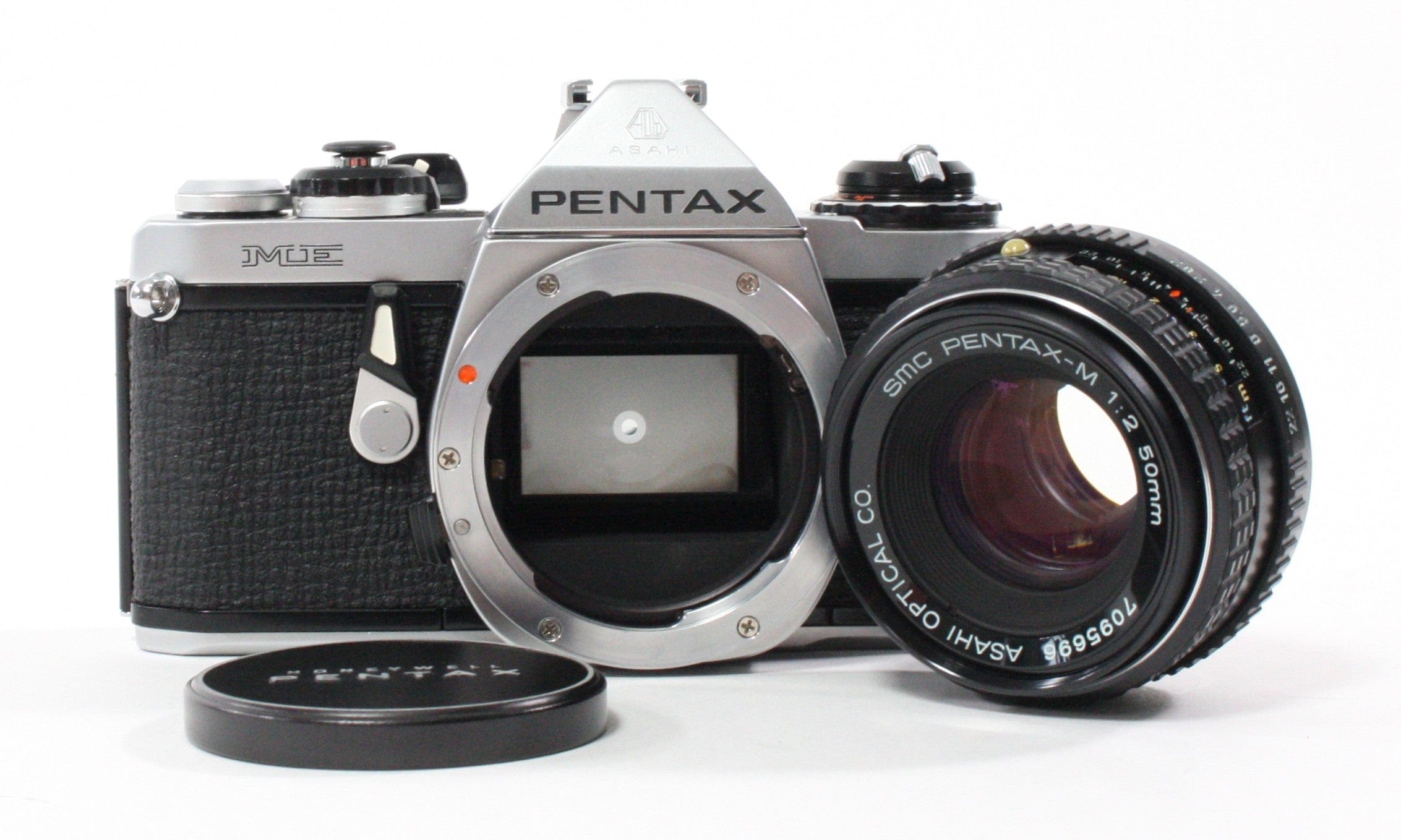 Pentax ME 35mm Camera with 50mm f/2 Lens