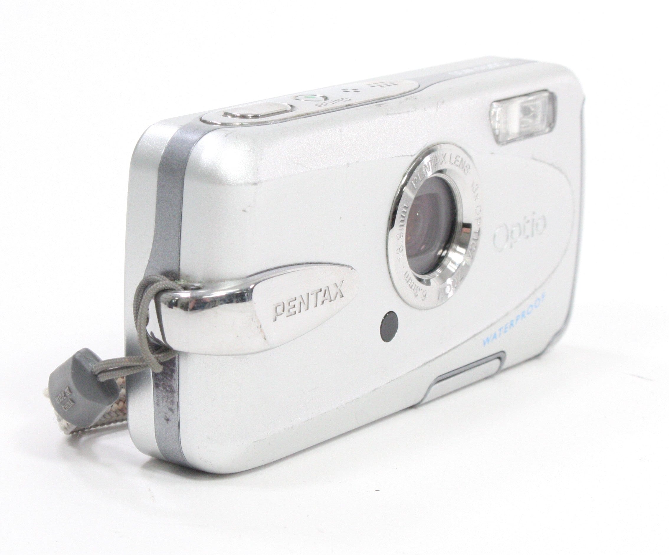 Pentax Optio W30 Waterproof Digital Camera 3x Zoom 7.1mp