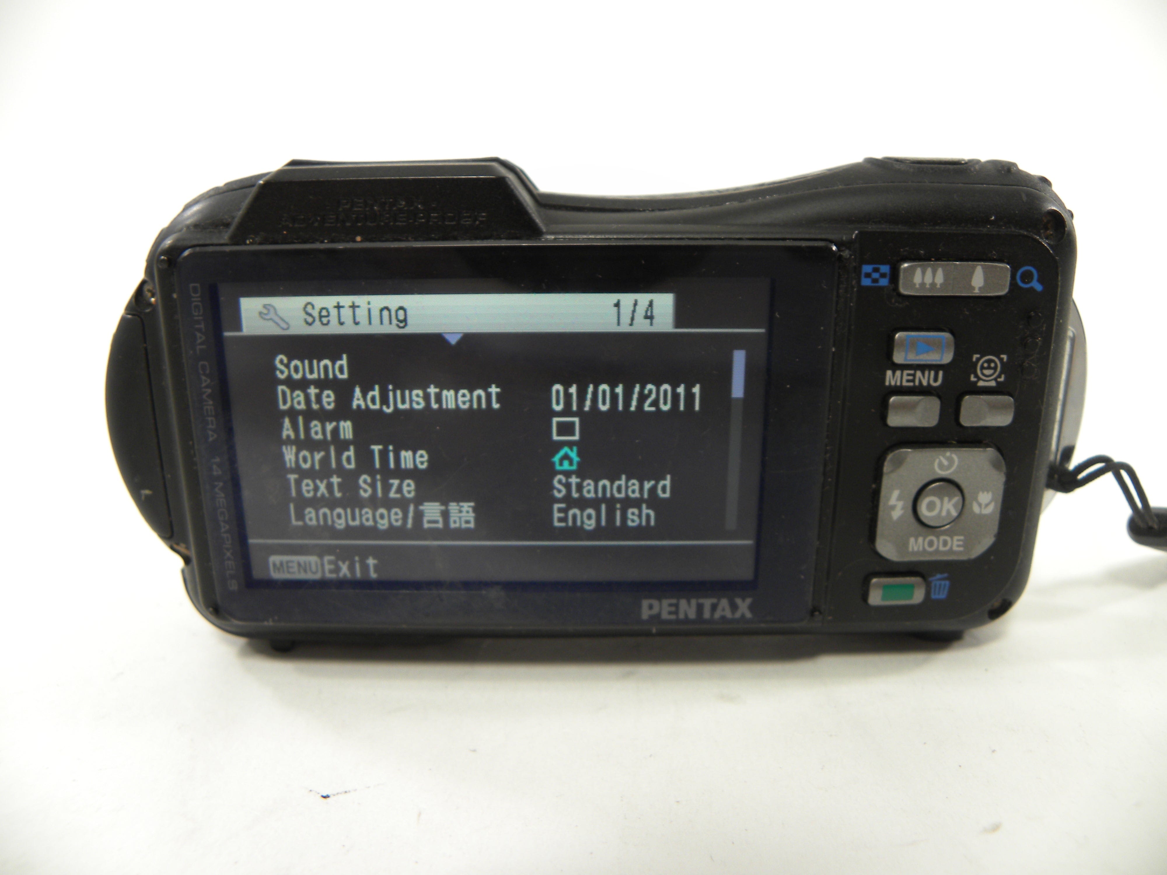 Pentax Optio WG-1 14mp Digital Camera