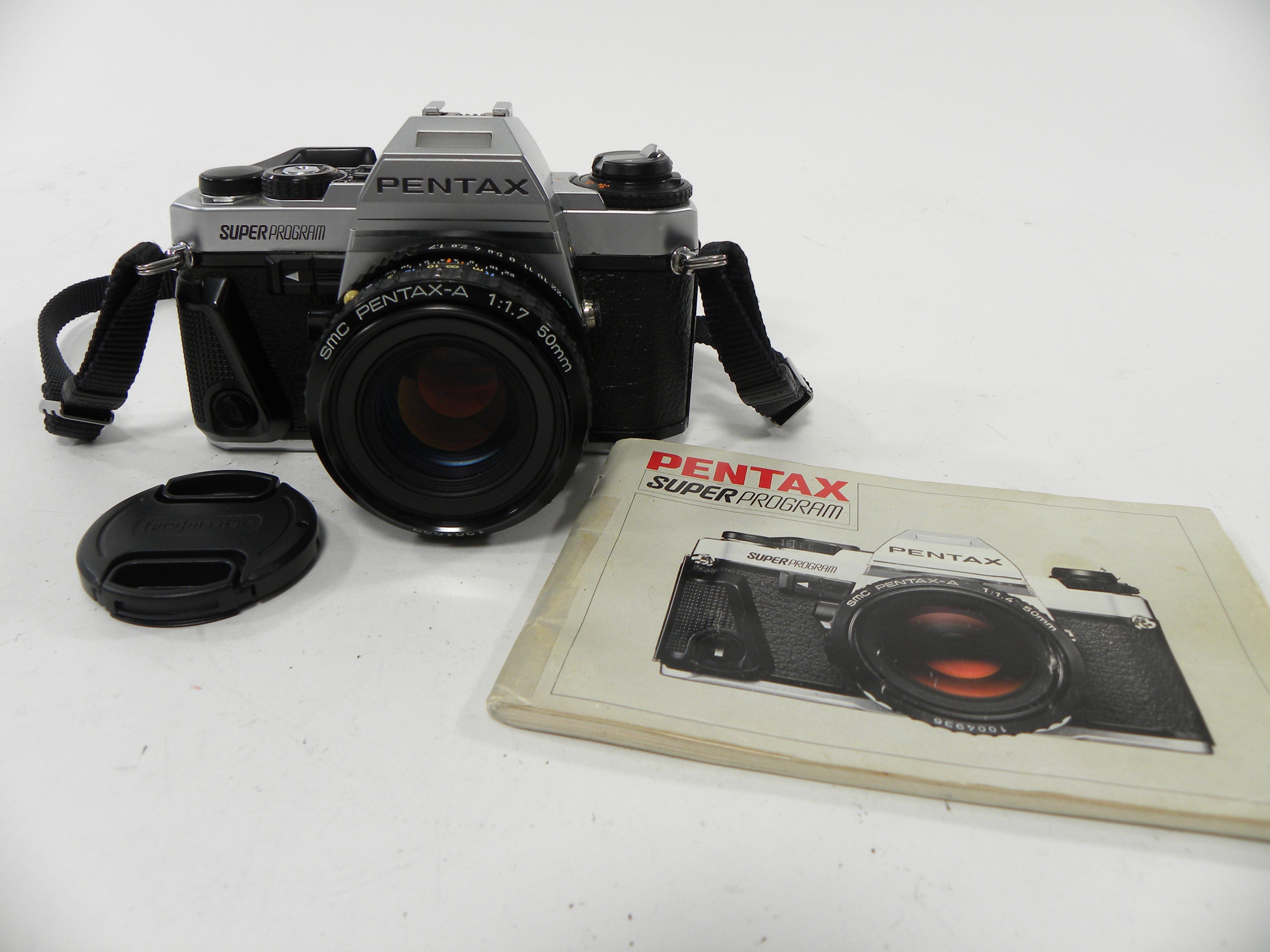 Pentax Super Program 35mm SLR w/SMC Pentax-A 50mm f1.7
