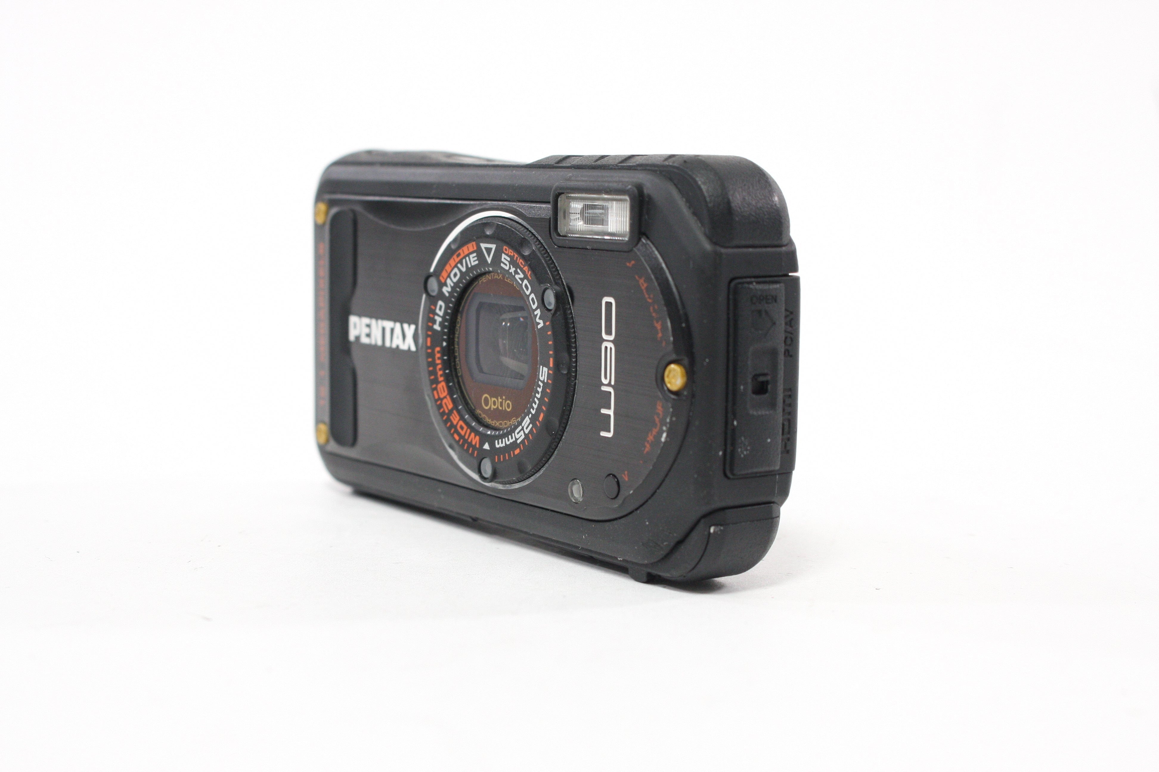 Pentax W90 Digital Point-and-Shoot Camera 5x Zoom 12.1mp