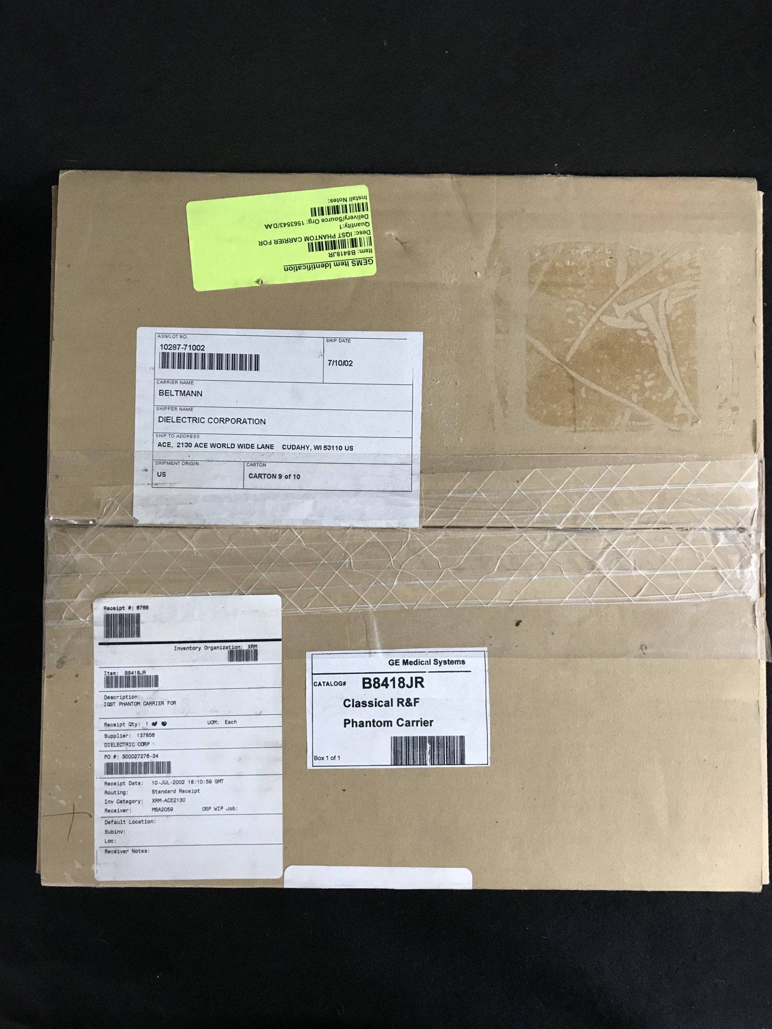 Phantom Carrier ASM (B8418JR GE