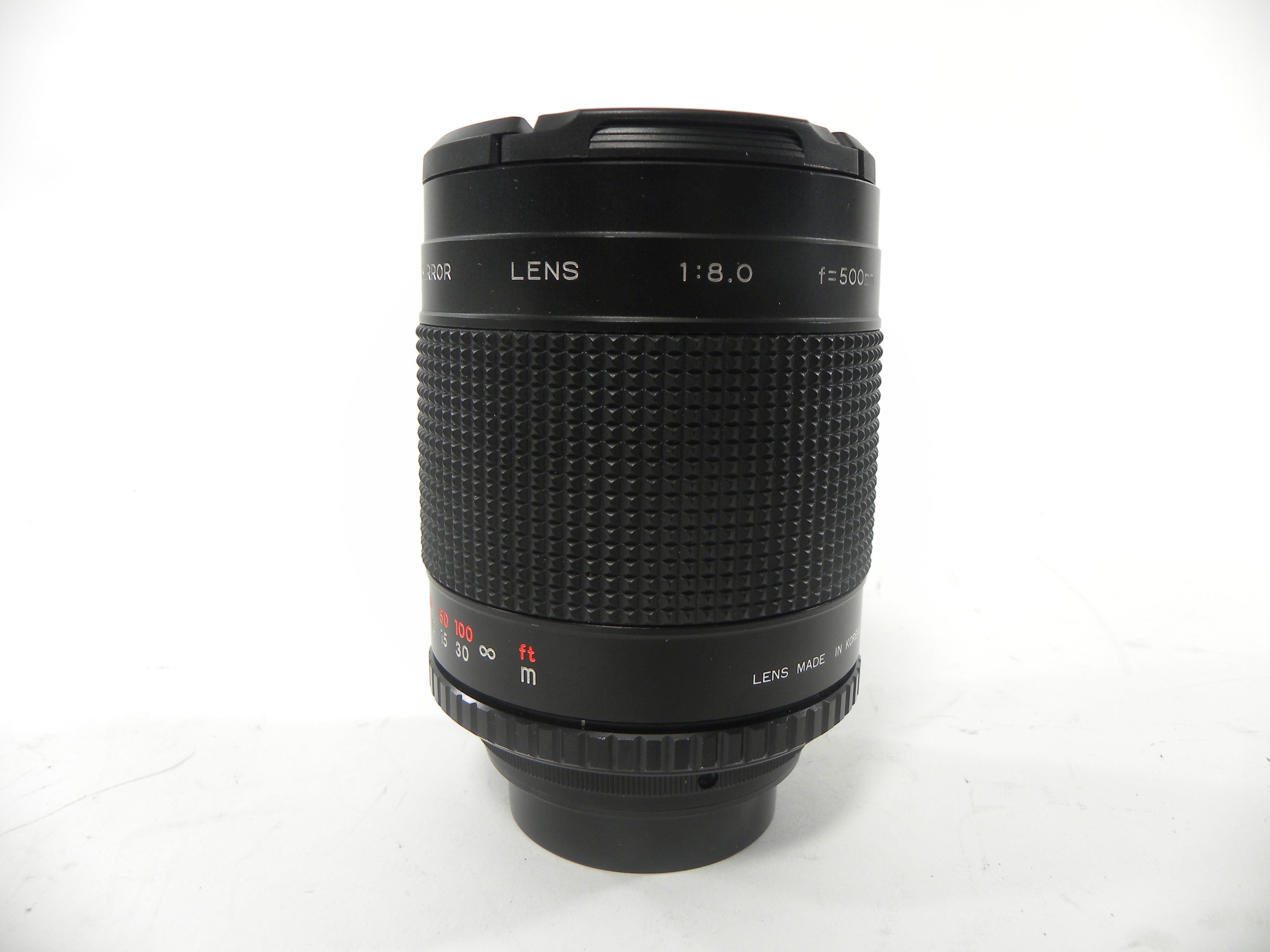 Phoenix/Samyang MC 500mm f8.0 Mirror lens w/T Mount & K adapter