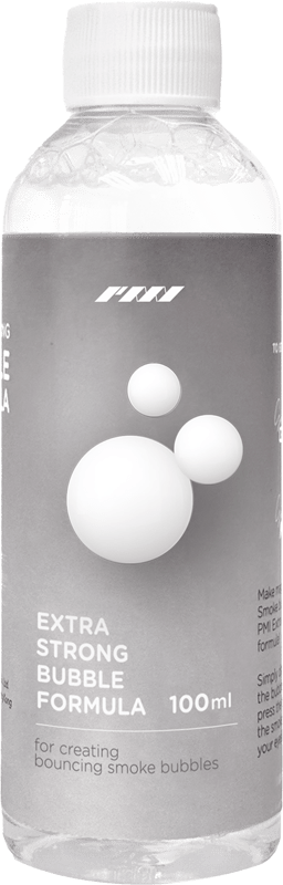 PMI 100ml Bubble Solution (Refill Only) for SmokeNINJA & SmokeGenie