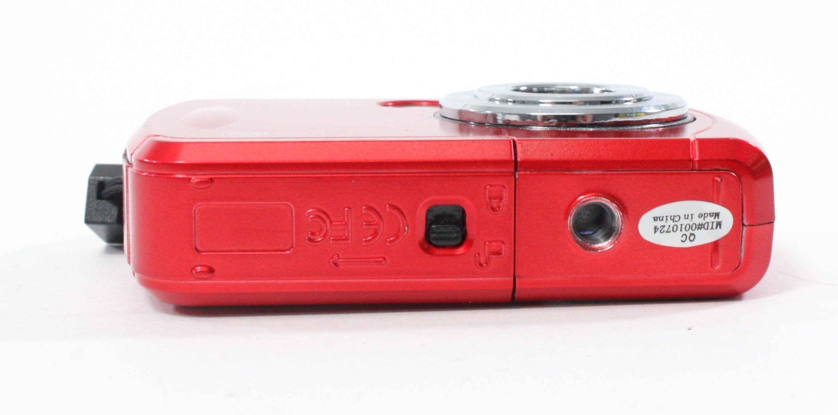 Polaroid iS048 Point and Shoot Digital Camera (Red)