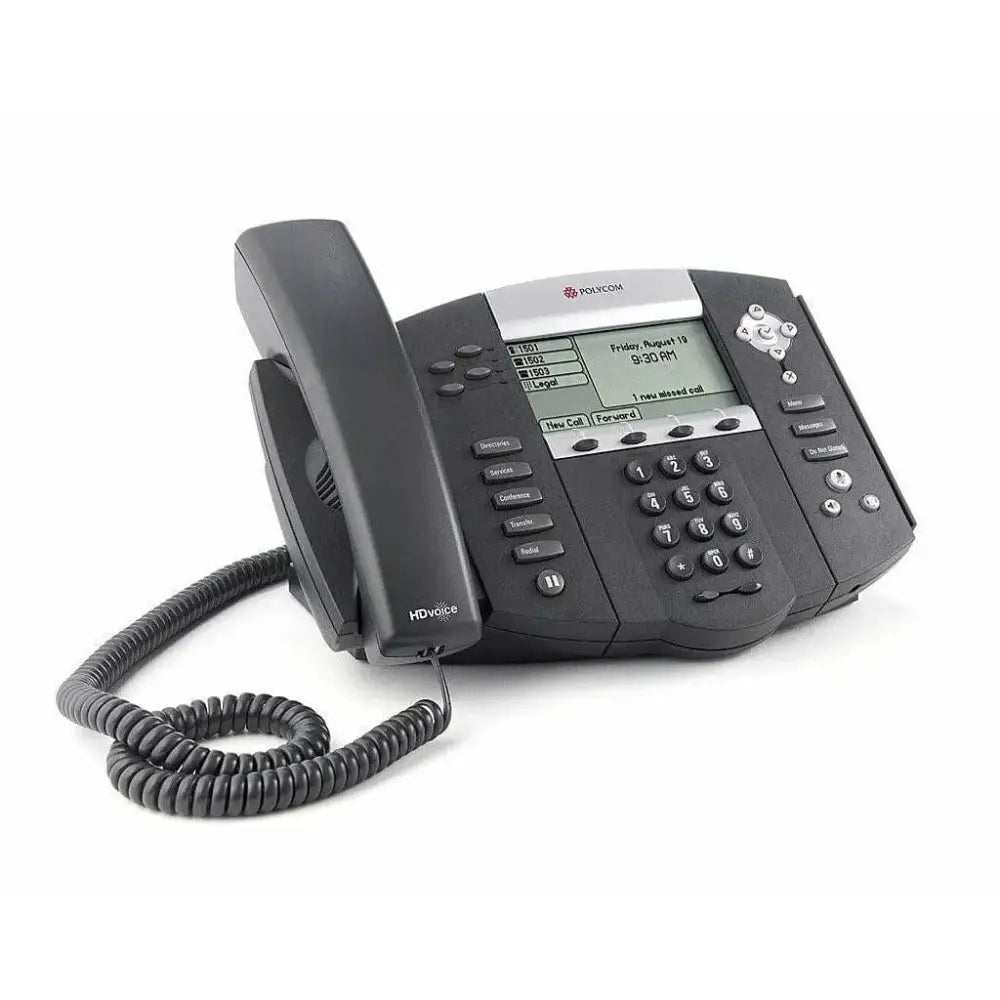 Polycom SoundPoint IP560 4-Line SIP VoIP Phone 2200-12560-001 - Refurbished
