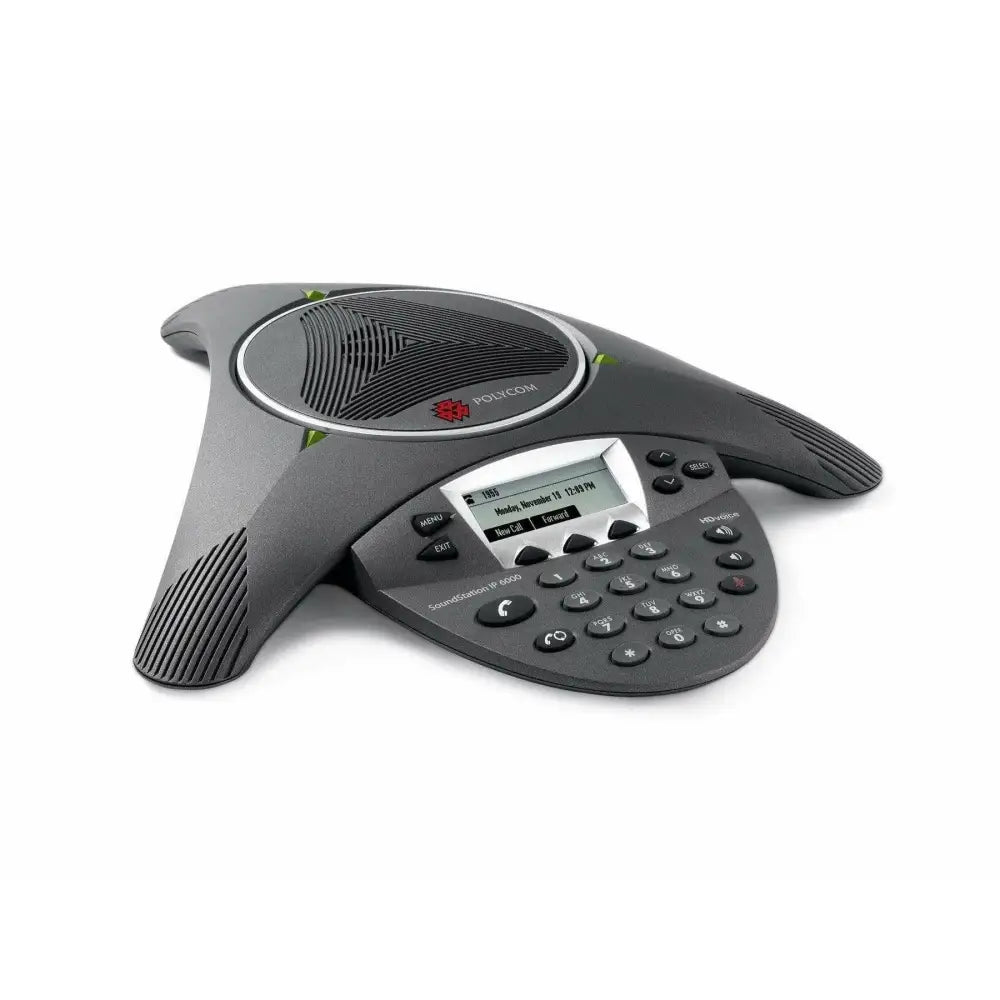 Polycom SoundStation IP 6000 SIP Conference Phone (2200-15600-001) - New