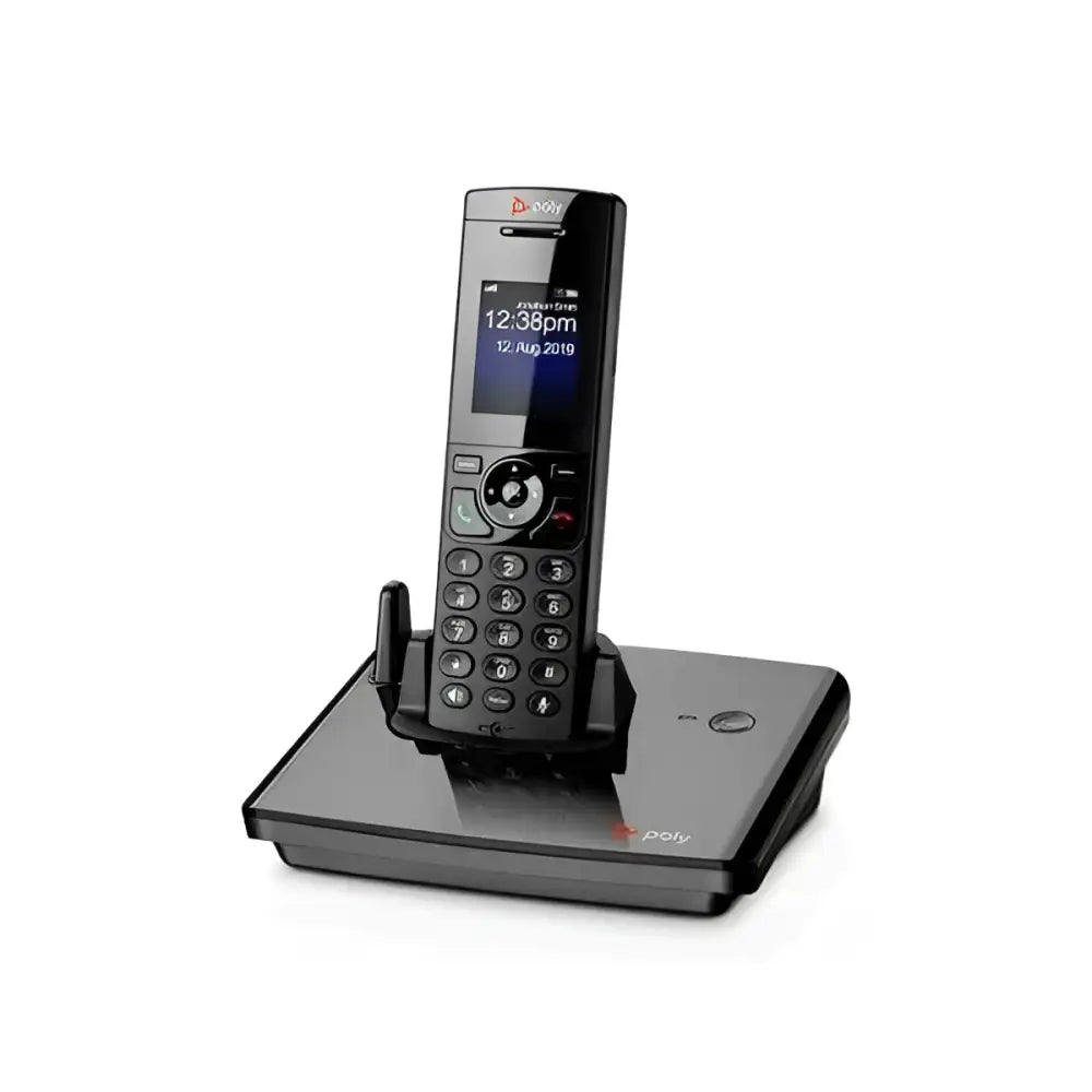 Poly VVX D230 DECT Cordless IP Phone Bundle with Base Station 2200-49230-001 - New
