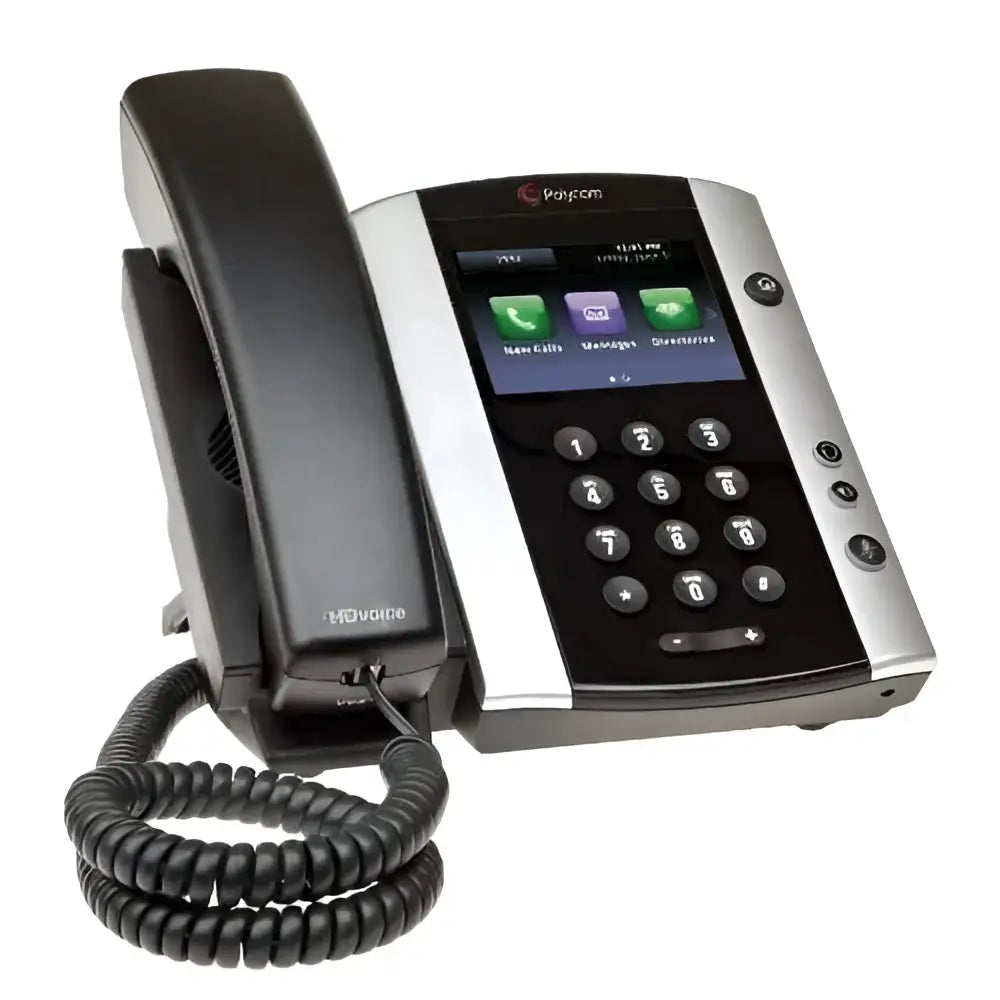Polycom VVX 500 12-Line Gigabit IP Phone 2200-44500-025 - Refurbished