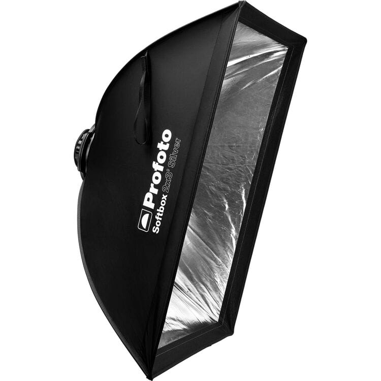 Profoto Rectangular Softbox (2 x 3' Silver Interior)