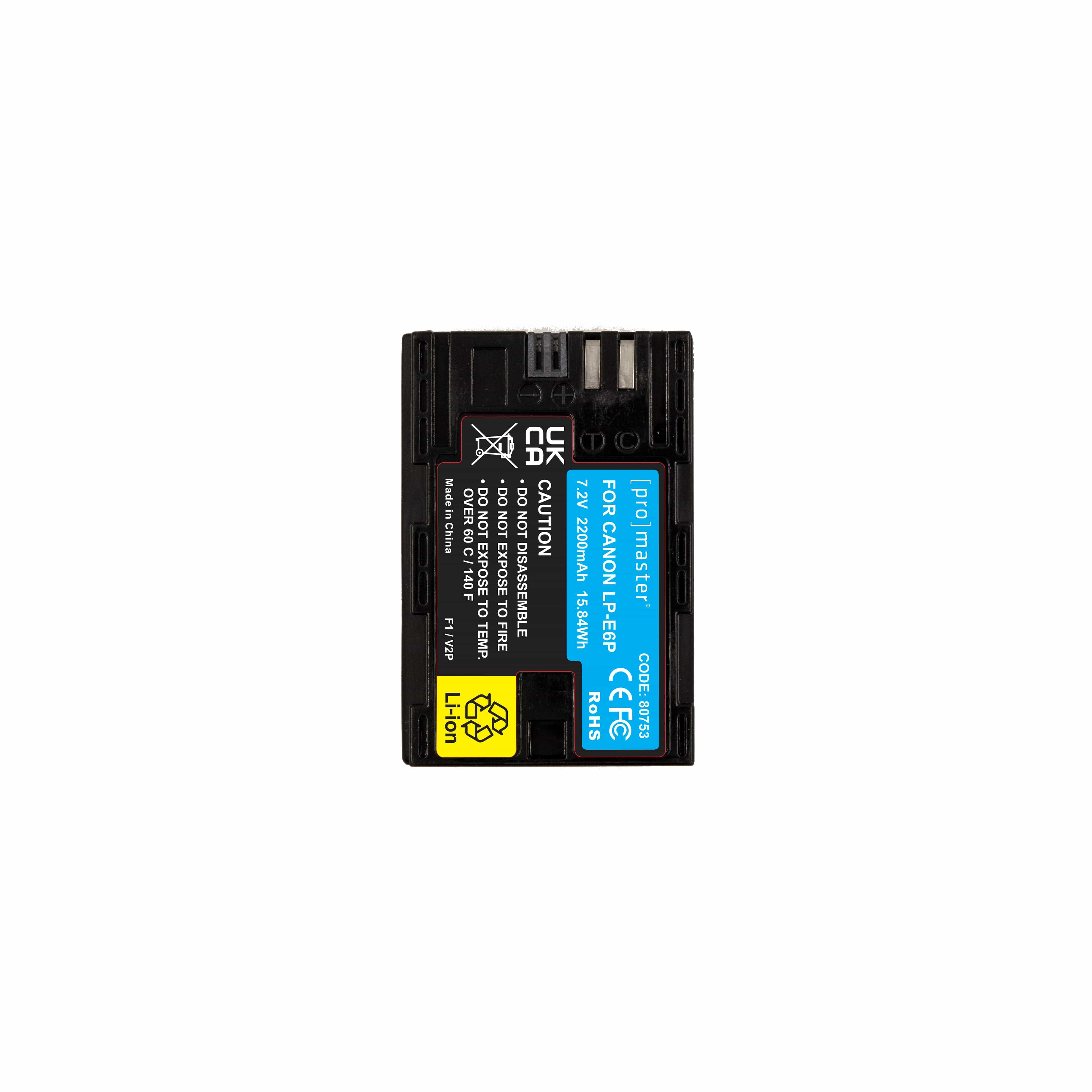 Promaster Battery & Charger Kit for Canon LP-E6P