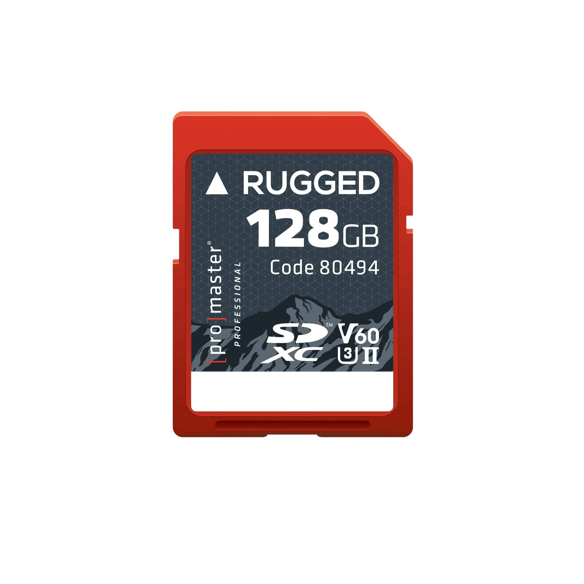 Promaster Rugged 128gb UHS-II V60 SD Card