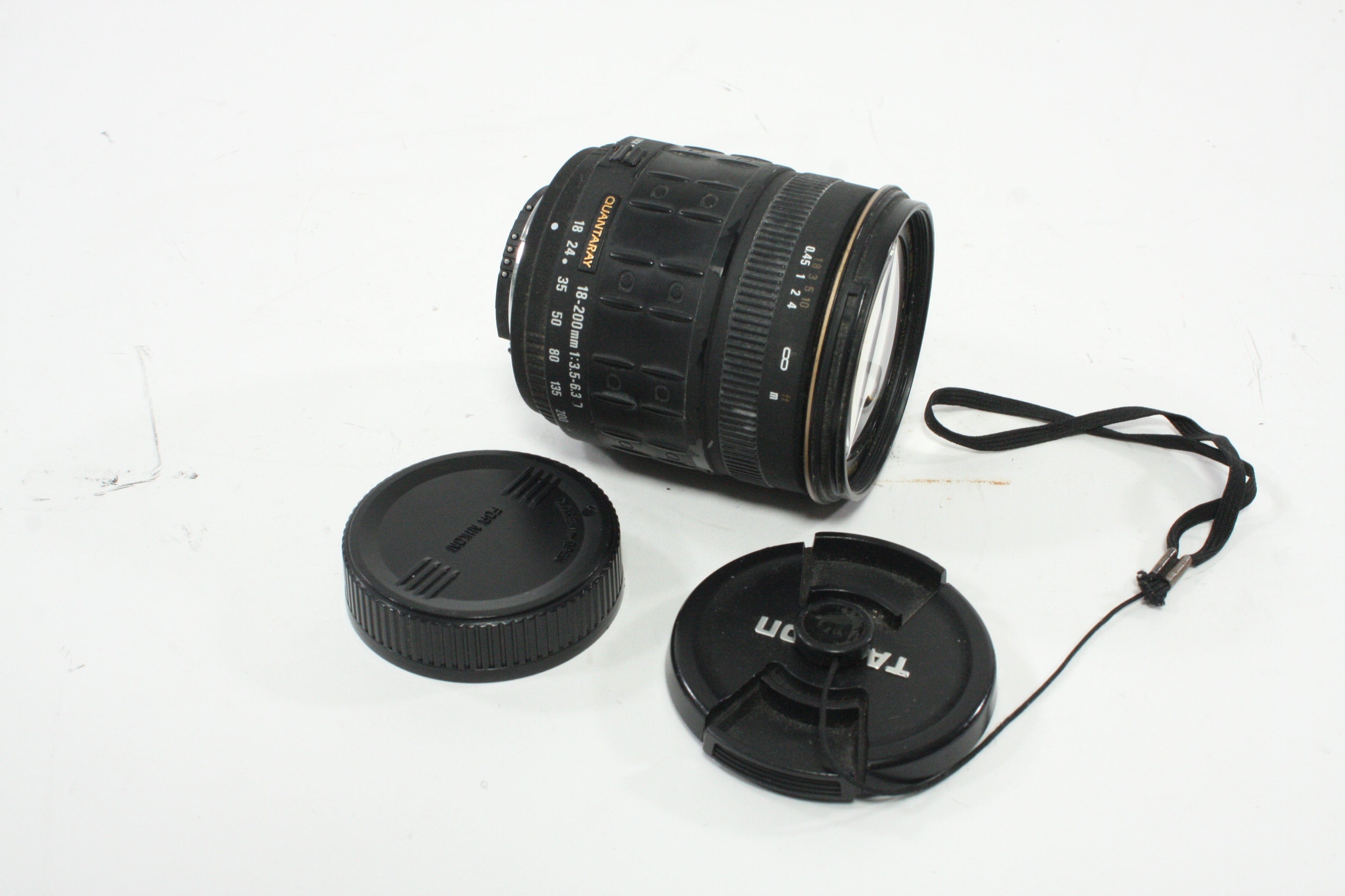 Quantaray 18-200mm f/3.5-6.3 DiO Lens for Nikon F Mount