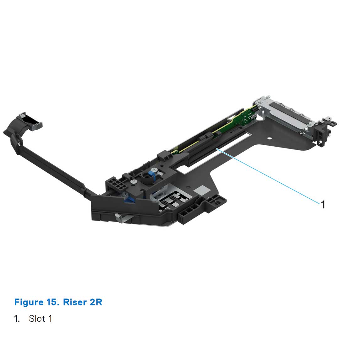Riser 2R Gen5 1x8 (R2R) | Dell PowerEdge R660