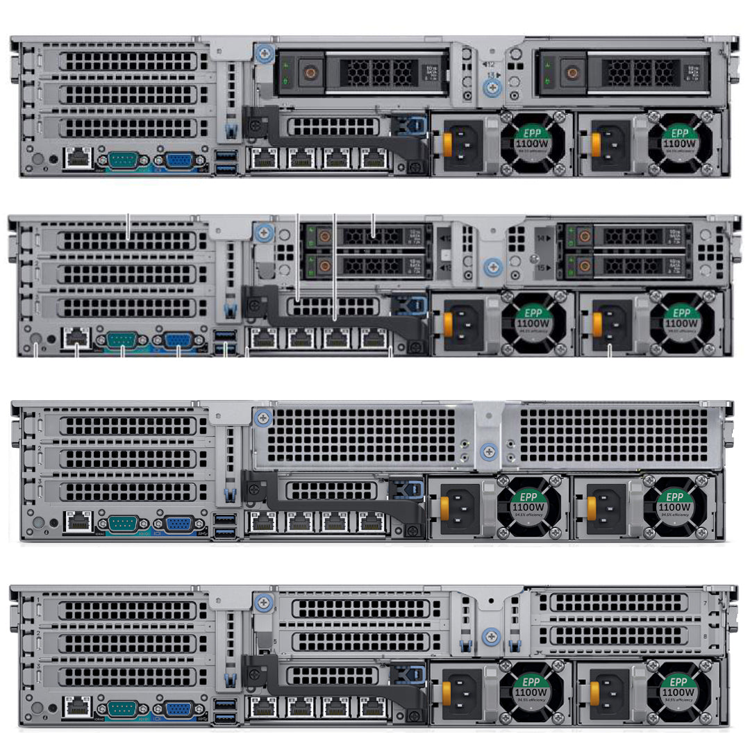 Dell PowerEdge R74xx Rear Drive Cage 2x 3.5"