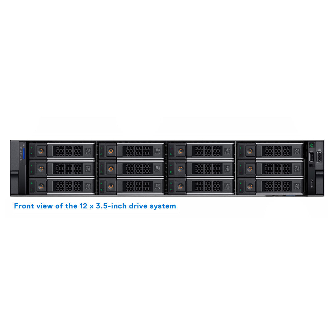 29YDT — 12x 3.5" (SAS/SATA) Rack Chassis V2 | Refurbished Dell PowerEdge R750xs