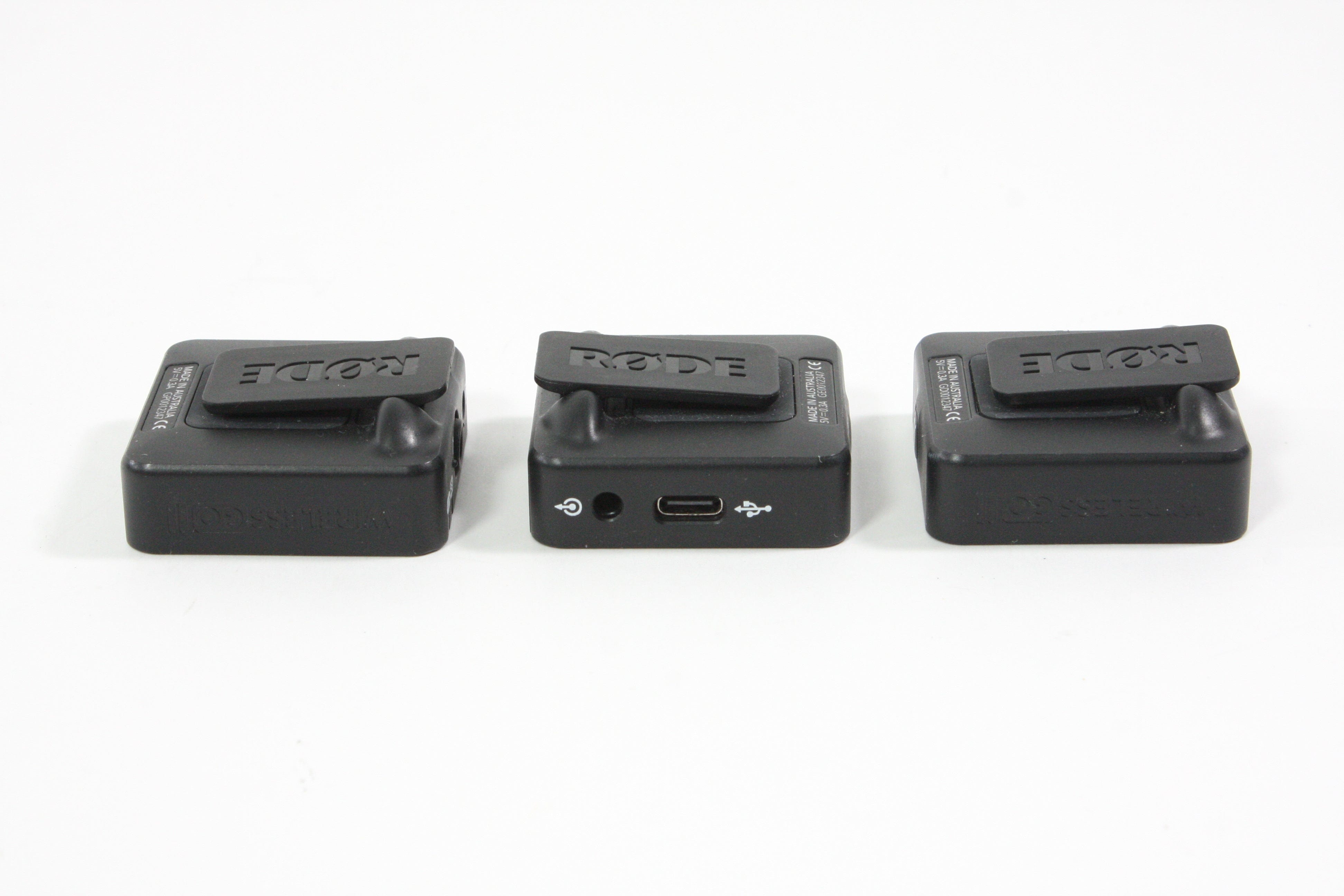 Rode Wireless GO II Microphone Set - 1 x Receiver and 2 x Microphones/Transmitters