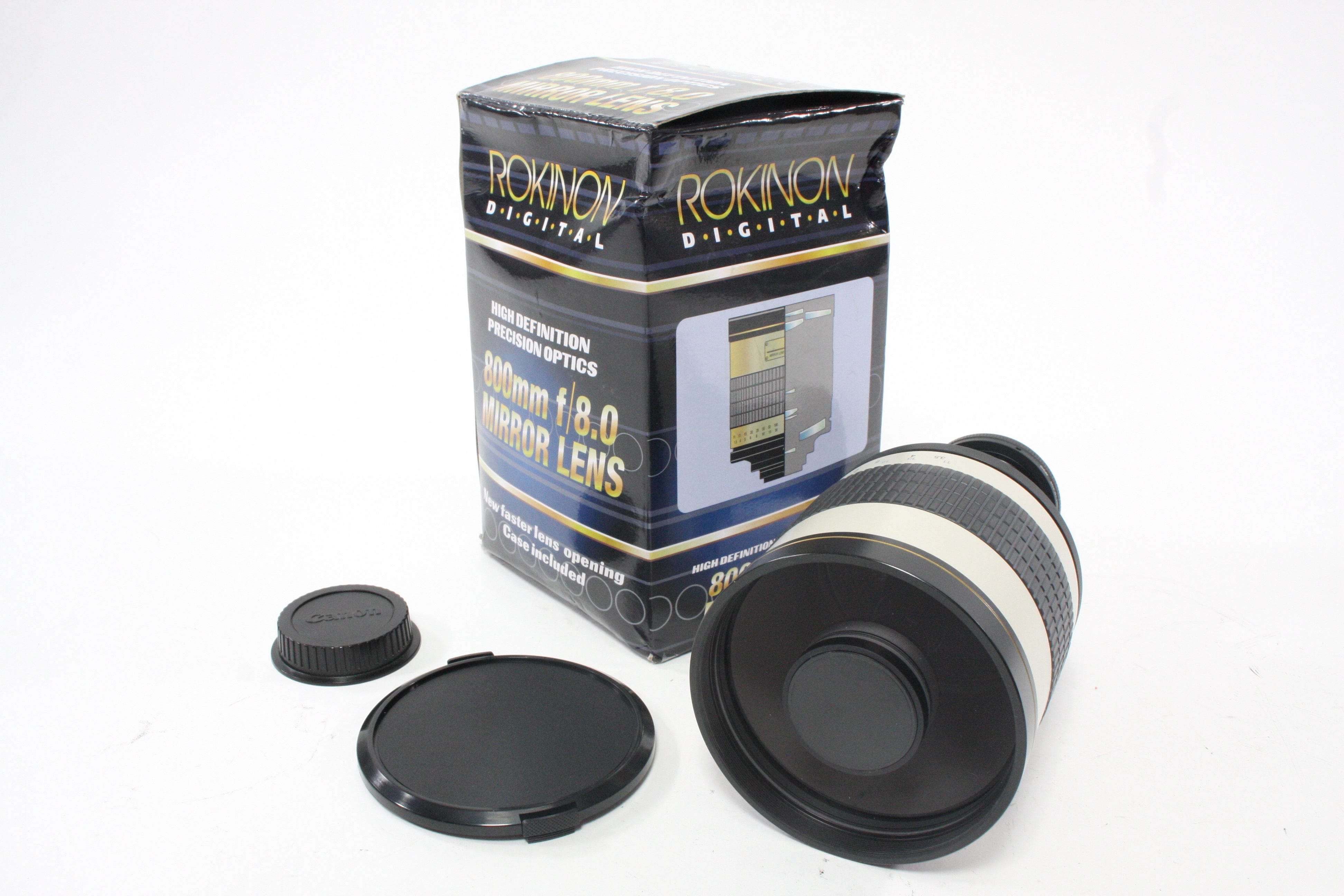 Rokinon 800mm f/8.0 DX Mirror Lens for Canon EF Mount