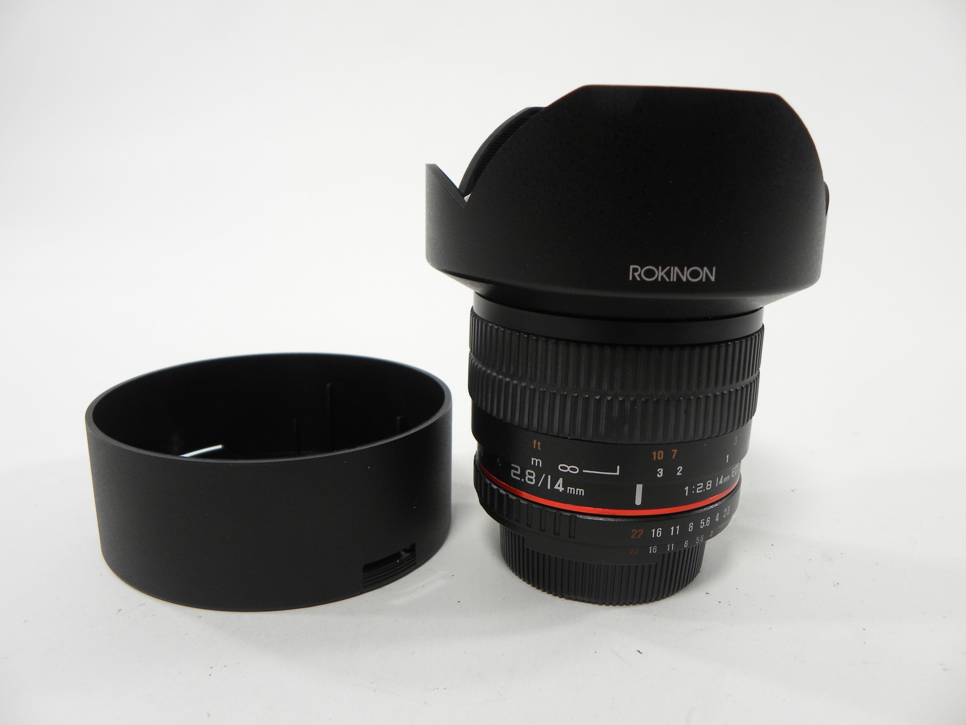 Rokinon AS IF UMC 14mm f2.8 Nikon AF Mount
