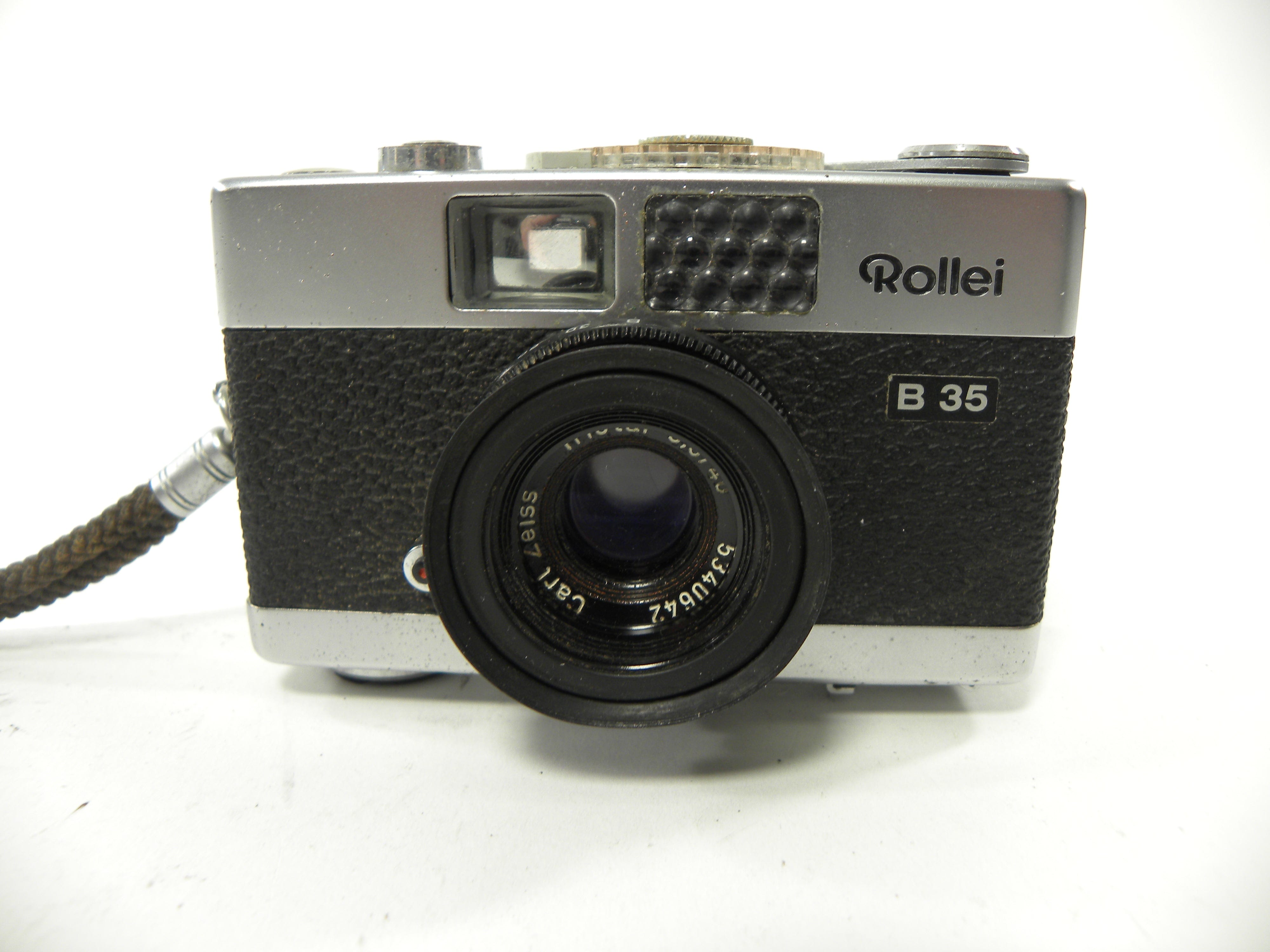 Rollei B35 35mm Film camera (Parts) AS IS