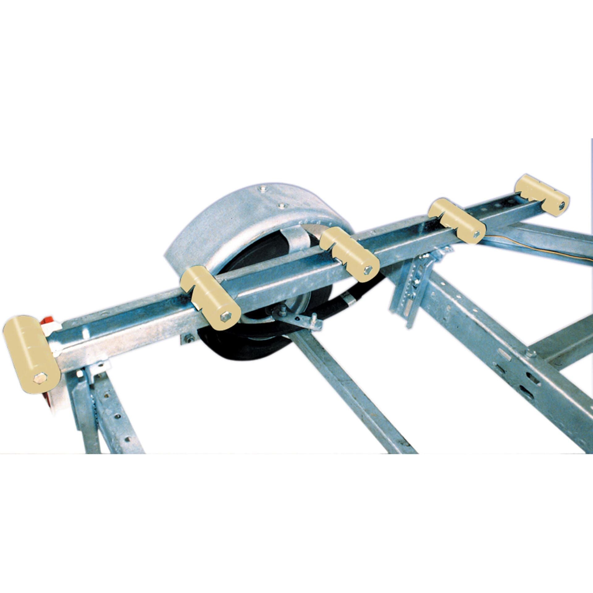 Tie Down Engineering 86157 Galvanized Roller Bunk Sold as Pair